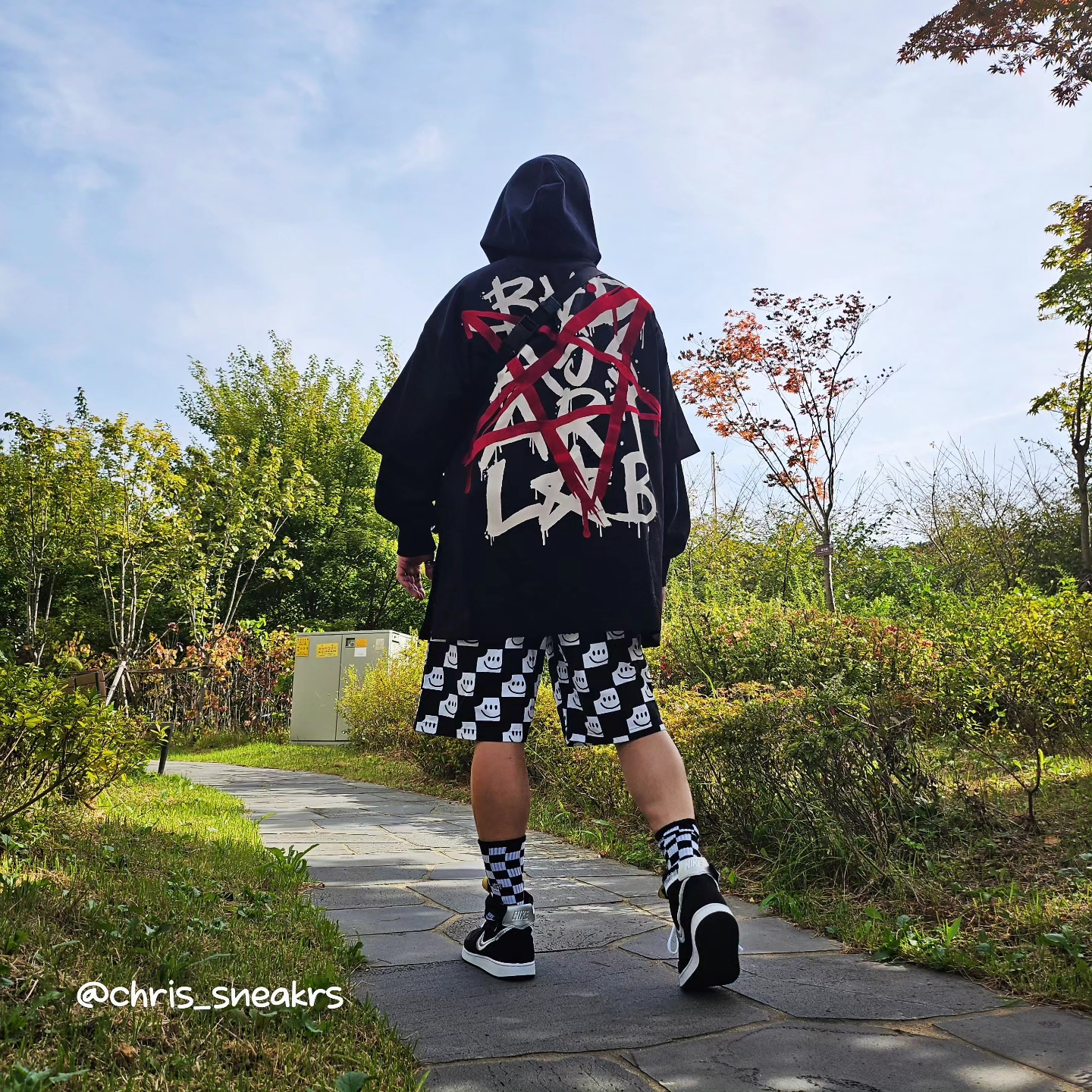 Supreme Military Camp Cap Stone - 22SS, Nike x Stussy Vandal High Black 착용 스타일 - 4