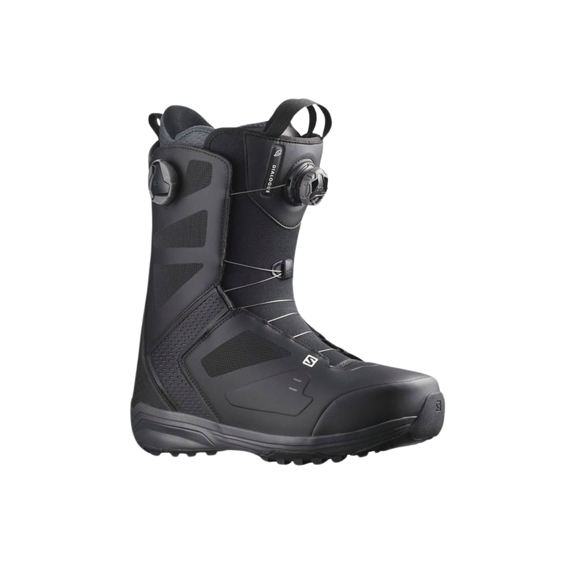 살로몬 다이얼로그 듀얼 보아 와이드 스노우보드 부츠 블랙(Salomon Dialogue Dual Boa Wide Snowboard Boots Black) - 1