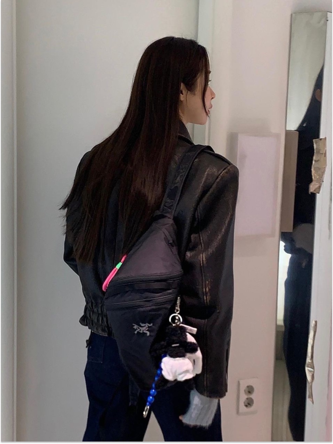 Arc'teryx Heliad 10 Backpack Black 착용 스타일 - 4