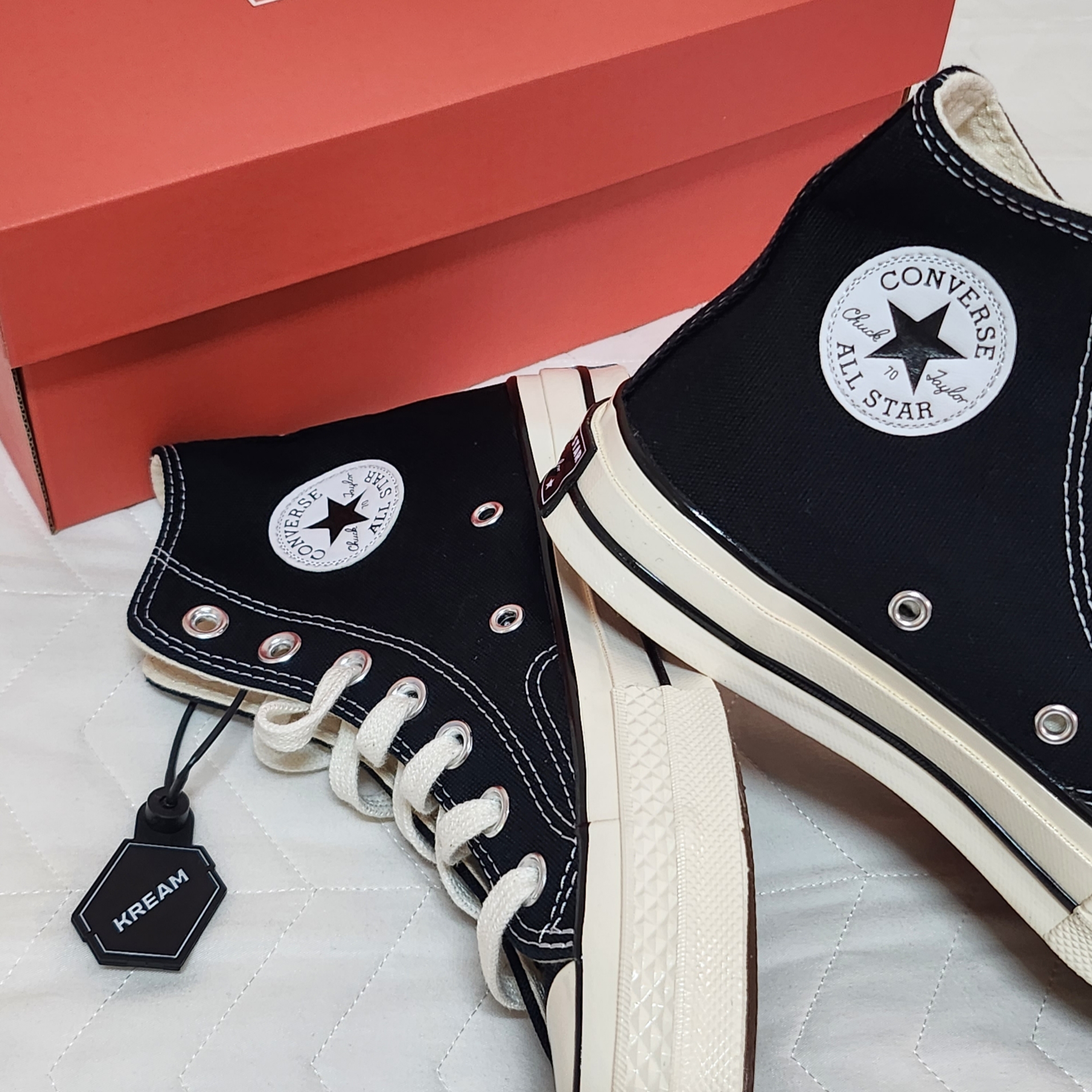 Converse Chuck 70 Hi Black 착용 스타일 - 2