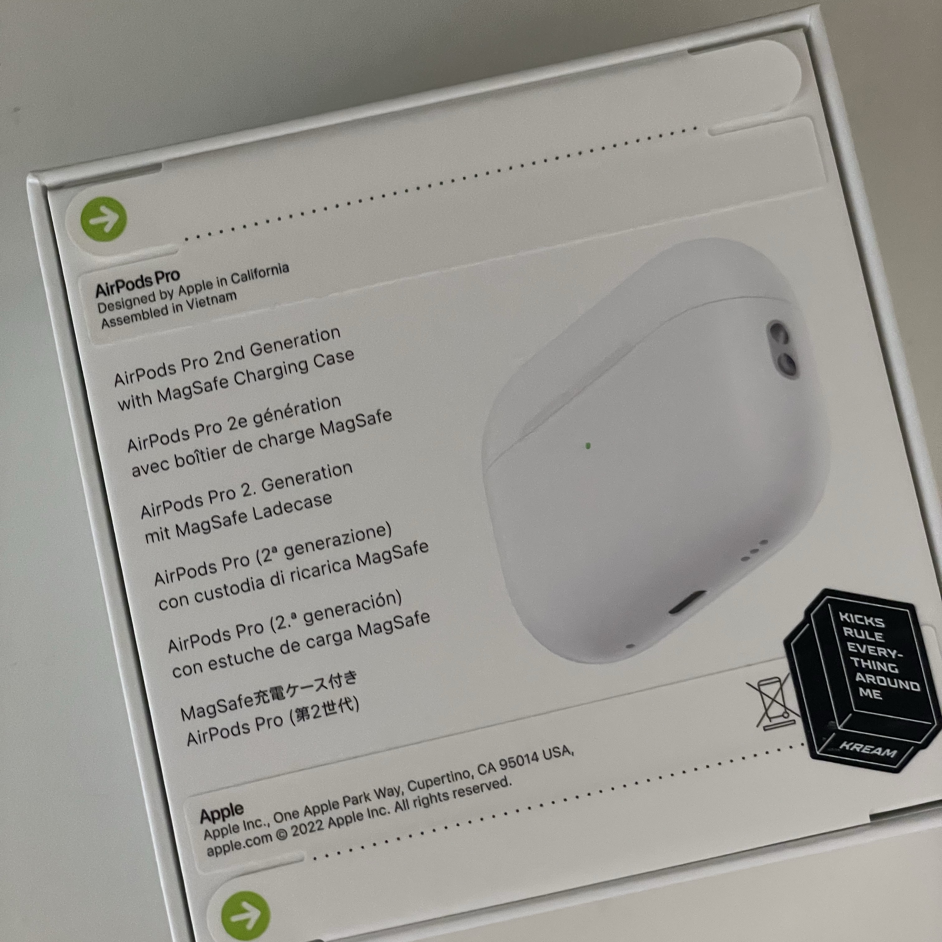 Apple AirPods Pro 2nd Gen (Korean Ver.) 착용 스타일