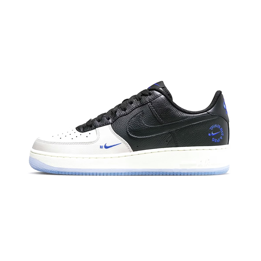 Nike Air Force 1 '07 Low White, Nike Air Force 1 '07 Low Triple Black 착용 스타일 - 3