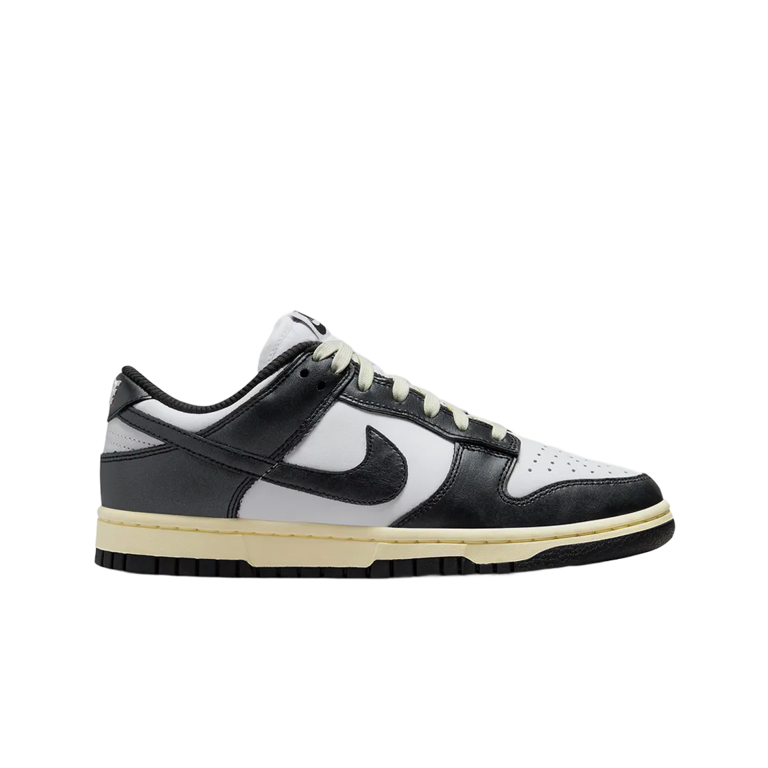 (W) 나이키 덩크 로우 빈티지 블랙 앤 화이트((W) Nike Dunk Low Vintage Black and White)