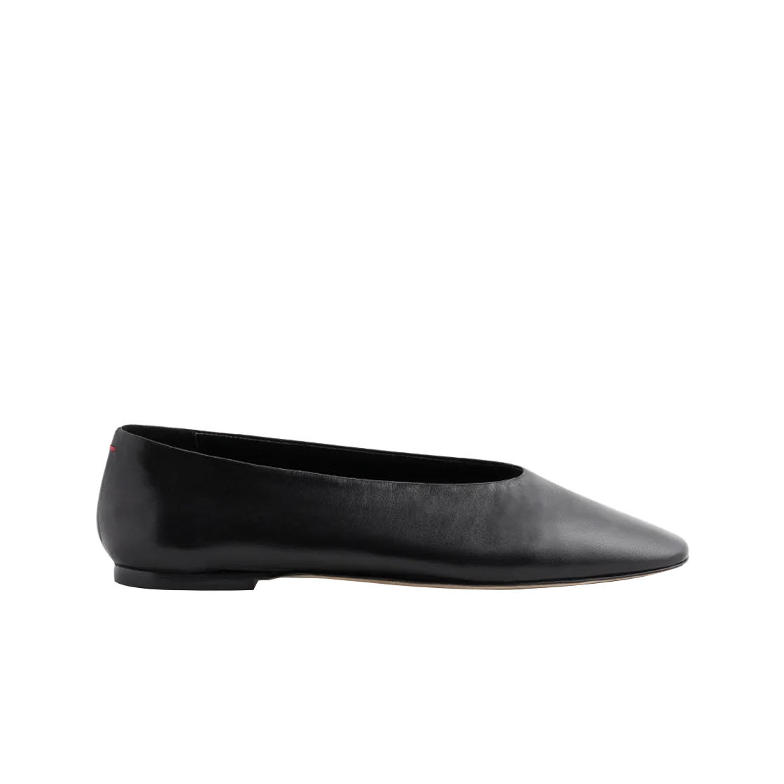 (W) 에이디 크리스틴 발레리나 플랫 블랙 나파((W) Aeyde Kristen Ballerina Flat Black Nappa)