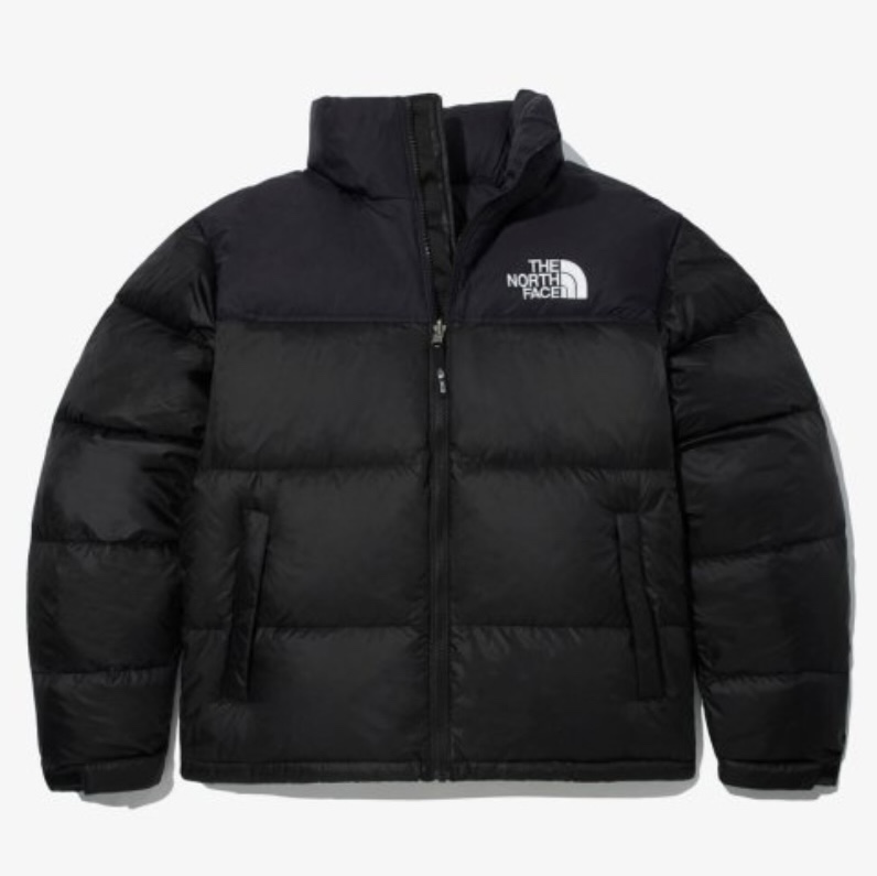The North Face 1996 Eco Nuptse Jacket Black 착용 스타일