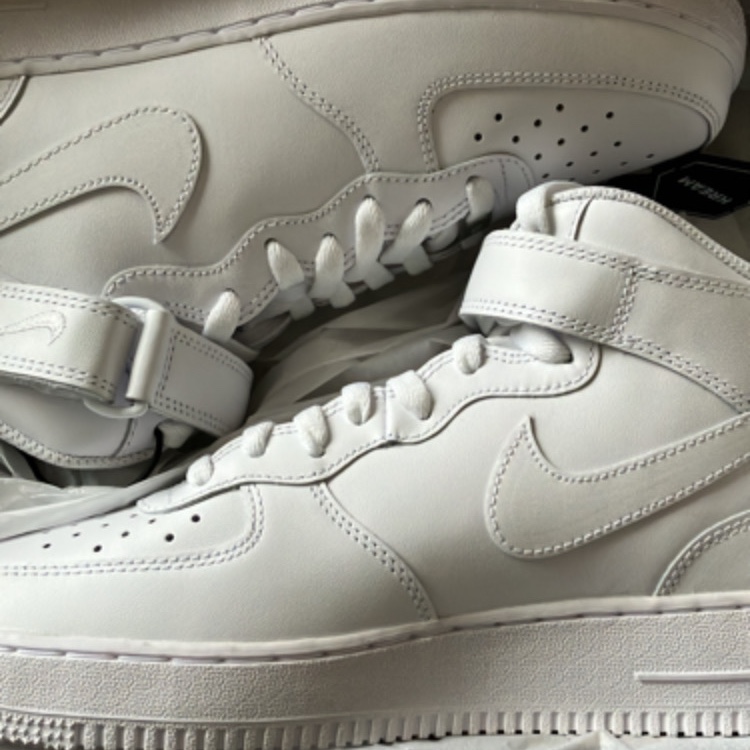 Nike Air Force 1 Mid '07 White 착용 스타일