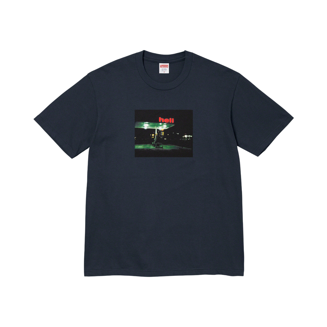 Supreme Hell T-Shirt Navy - 23FW 상세 이미지 1