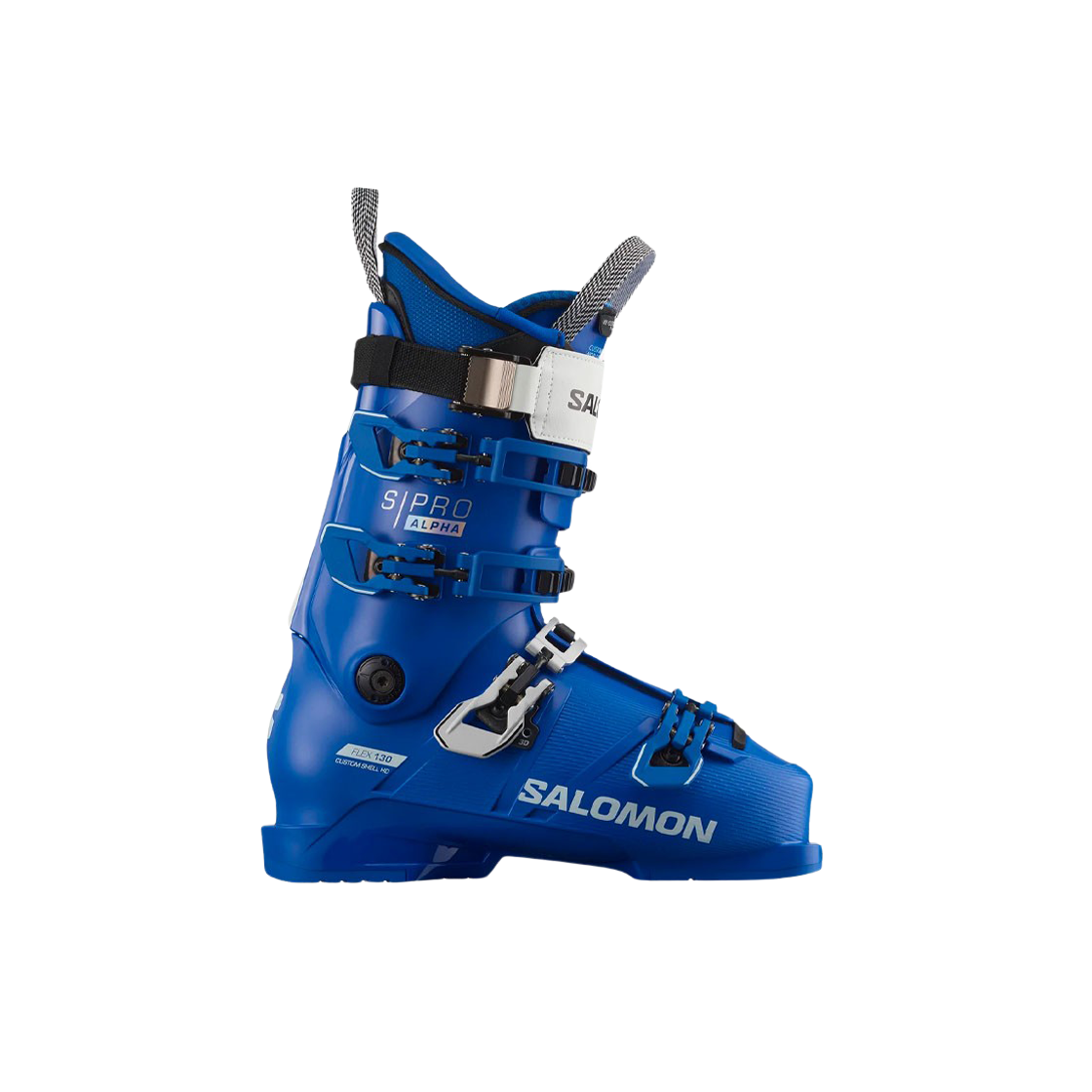 살로몬 S/Pro 알파 130 EL 레이스 블루 화이트(Salomon S/Pro Alpha 130 EL Race Blue White) - 1