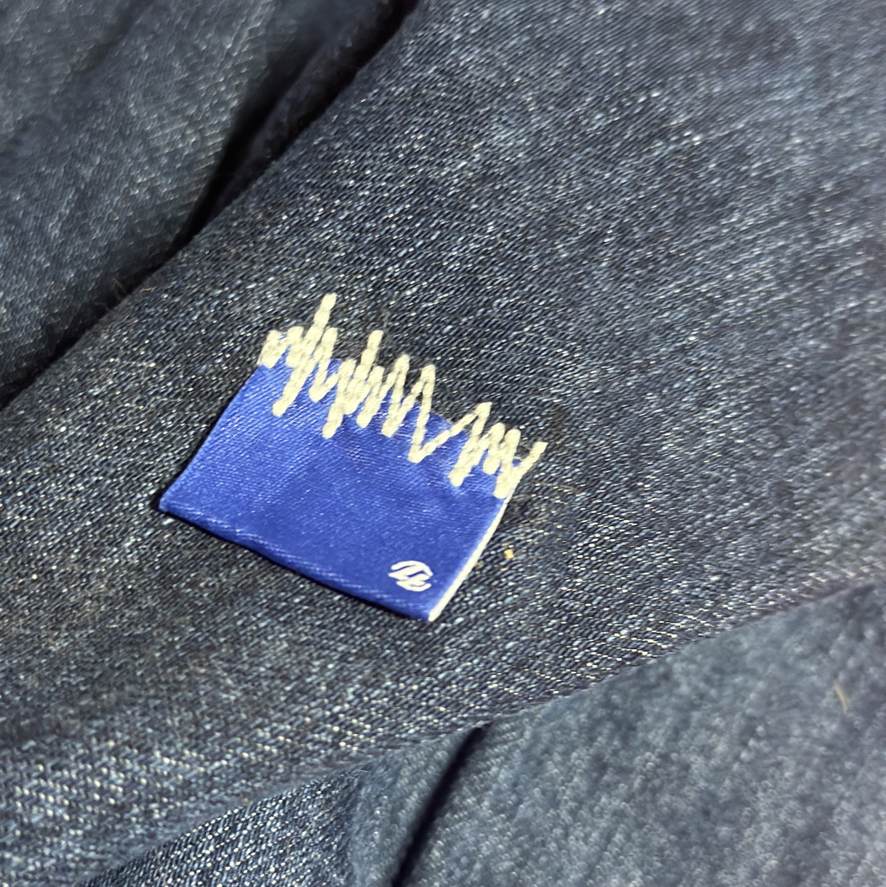 Zara x Ader Error Wide Leg Jeans Blue 착용 스타일