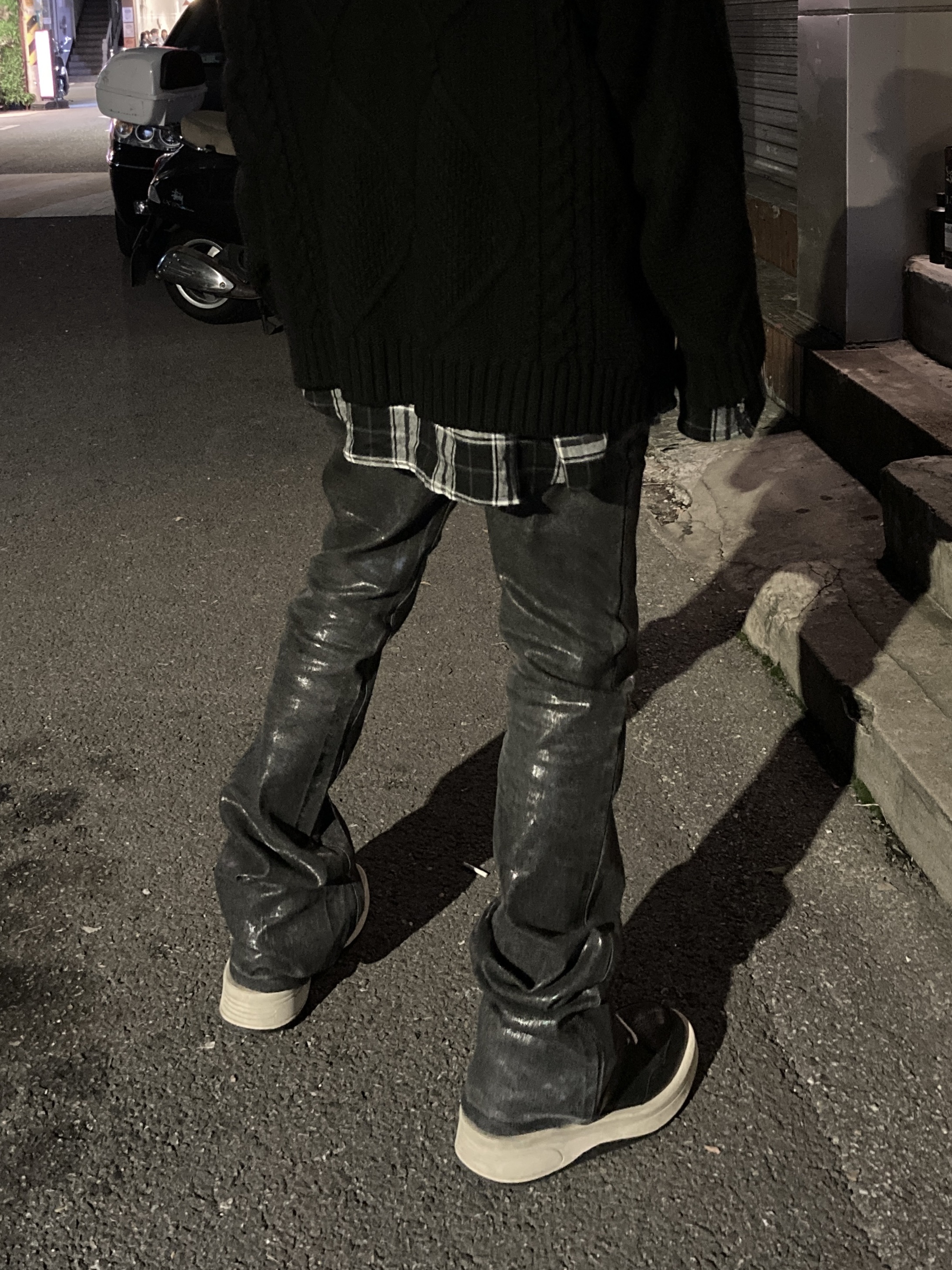 Converse x Drkshdw Turbowpn Black Cream 착용 스타일 - 3