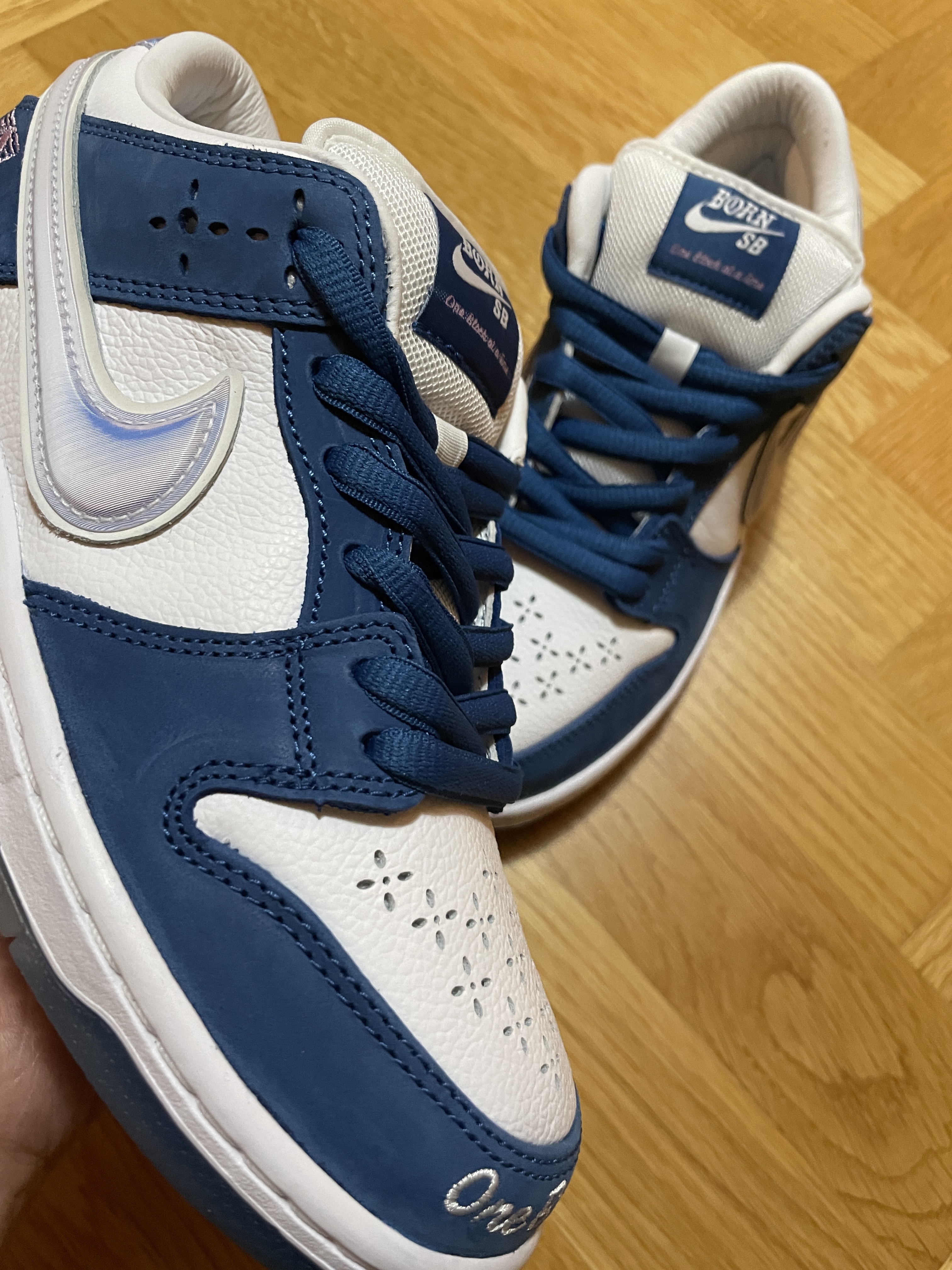 Nike x Born X Raised SB Dunk Low Pro QS One Block at a Time 착용 스타일 - 1