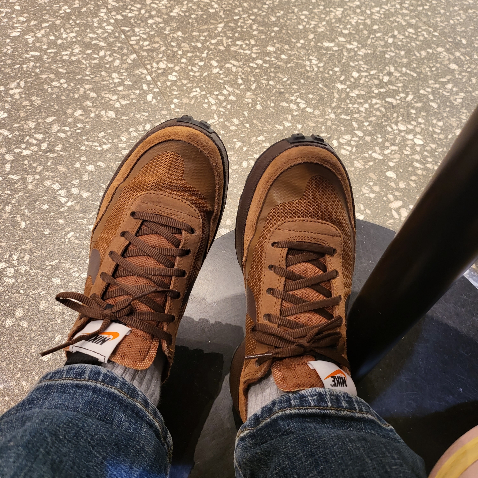 Nike x Tom Sachs General Purpose Shoe Brown 착용 스타일