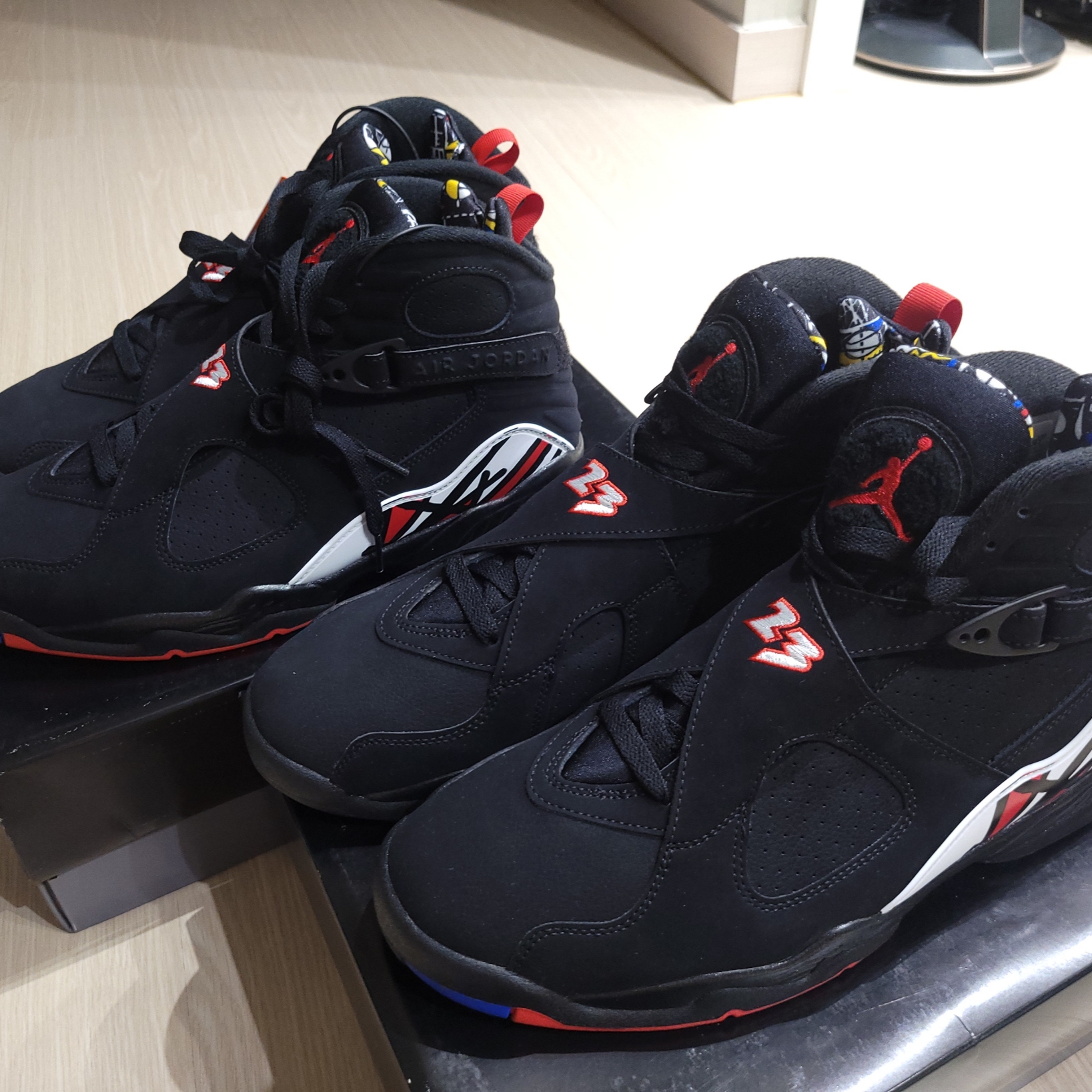 Jordan 8 Retro Playoffs 2023 착용 스타일 - 2