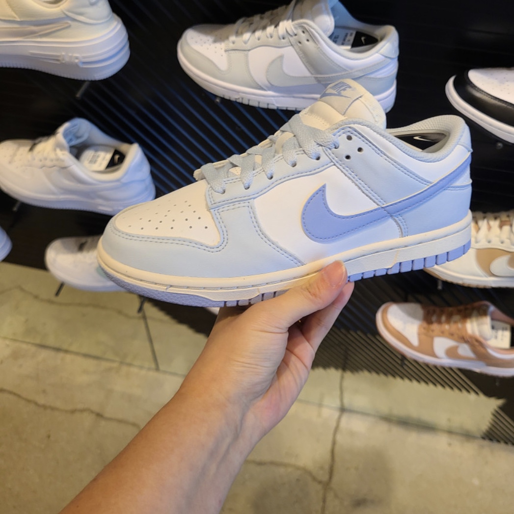 (W) Nike Dunk Low Next Nature Blue Tint 착용 스타일