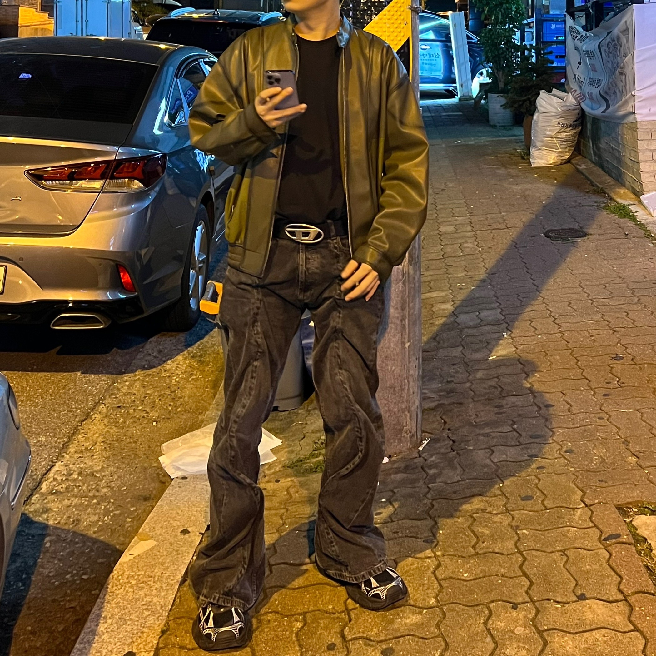 Y/Project Classic Wire Jeans Black - 22FW, Balenciaga 3XL Sneakers Black White 착용 스타일