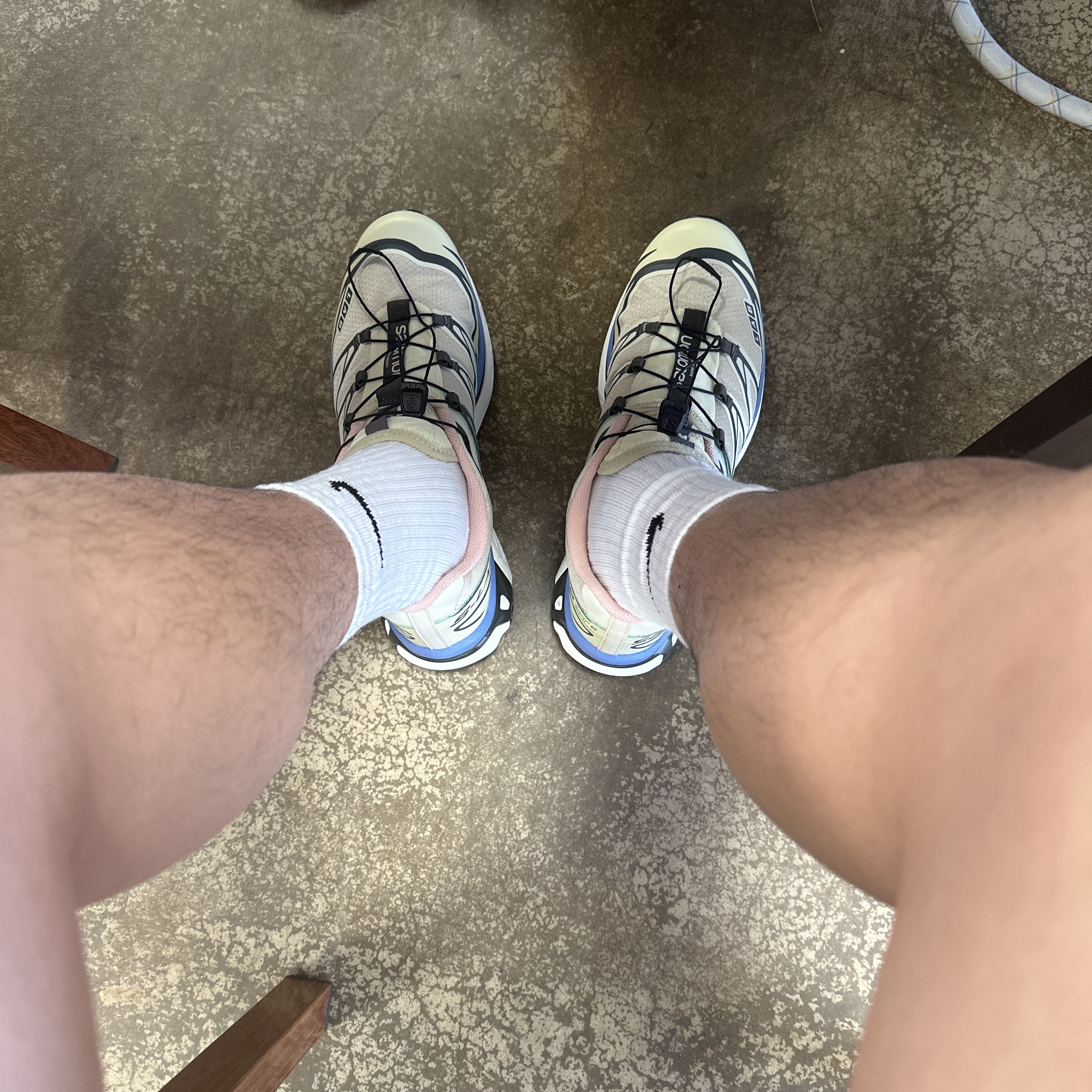 Salomon XT-6 Mindful 2 Moth Vanilla 착용 스타일