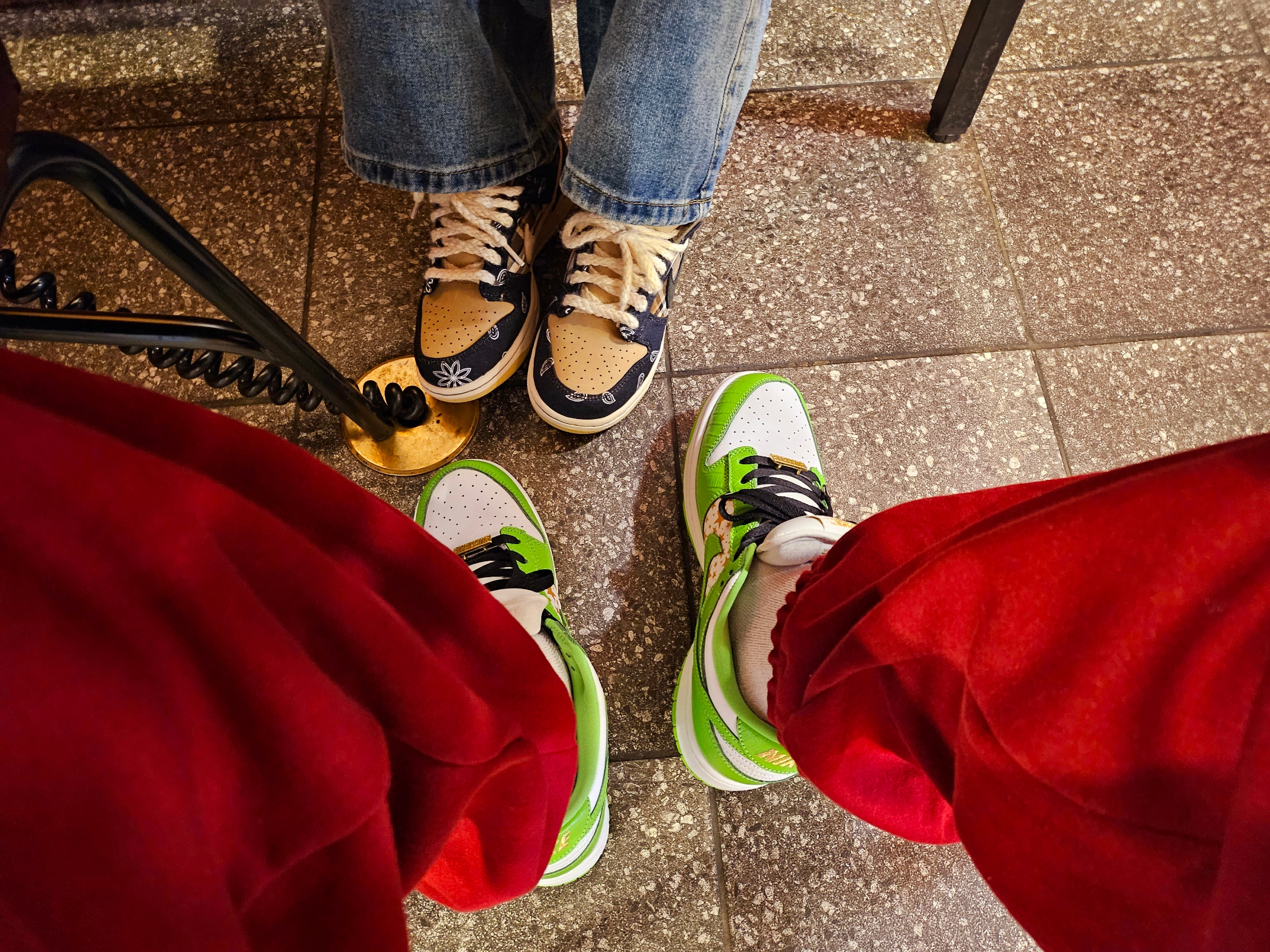 Nike x Supreme SB Dunk Low Mean Green, Nike x Travis Scott SB Dunk Low 착용 스타일 - 3