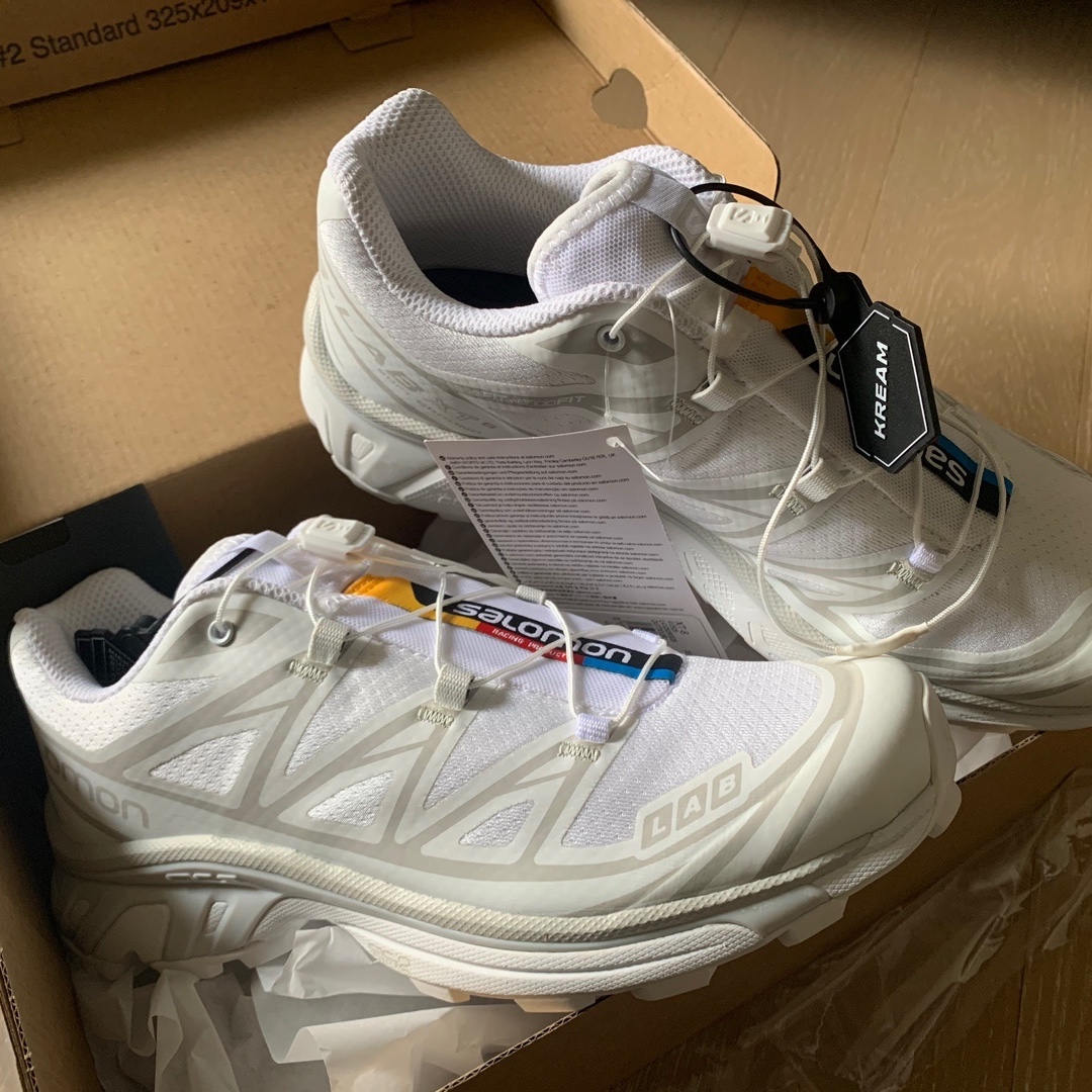 Salomon XT-6 ADV White 착용 스타일