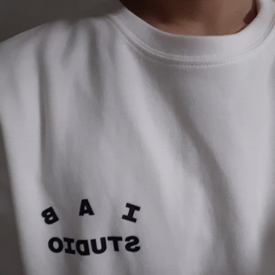 IAB Studio T-Shirt White - 23FW 착용 스타일