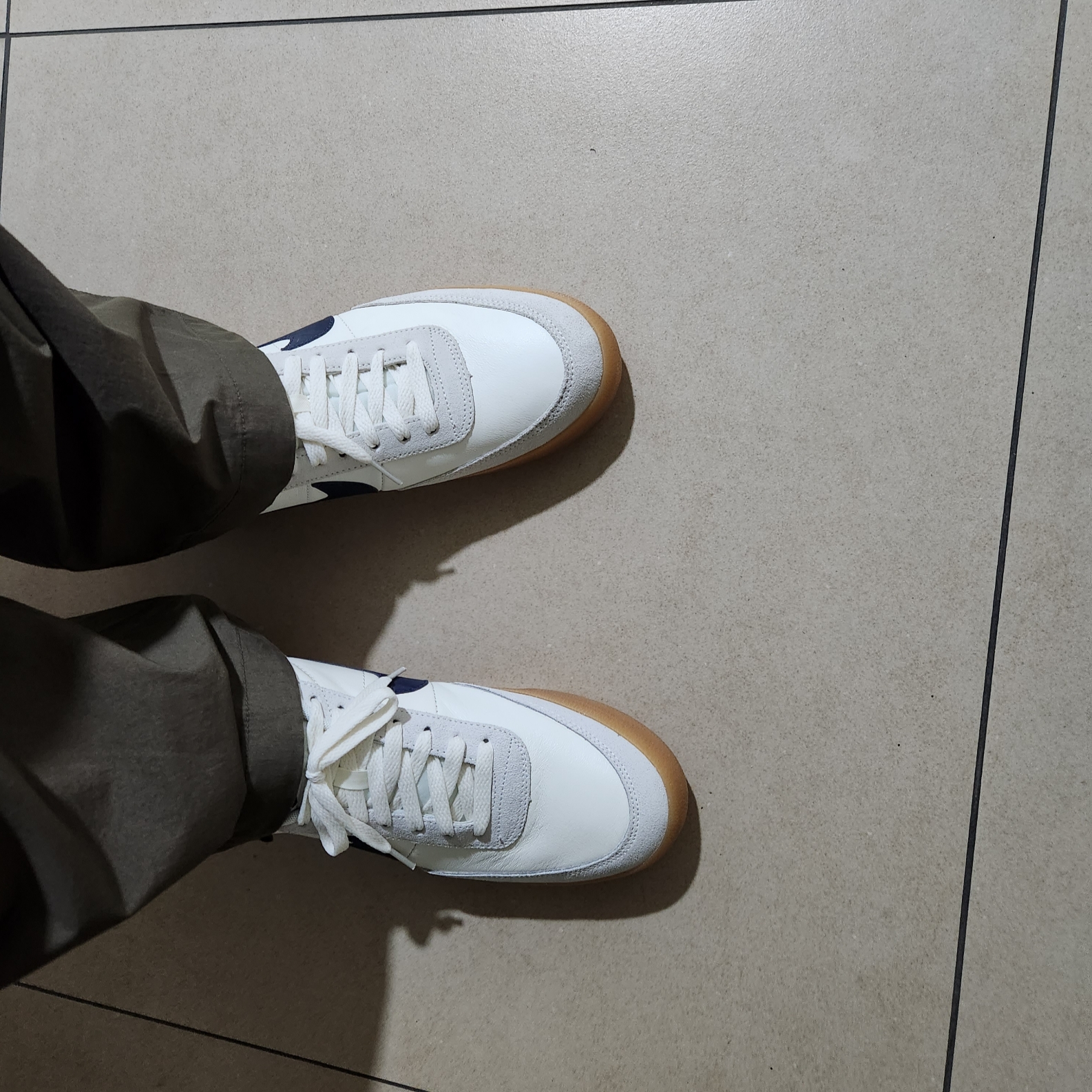 Nike x J.Crew Killshot 2 Sail Midnight Navy 착용 스타일 - 4