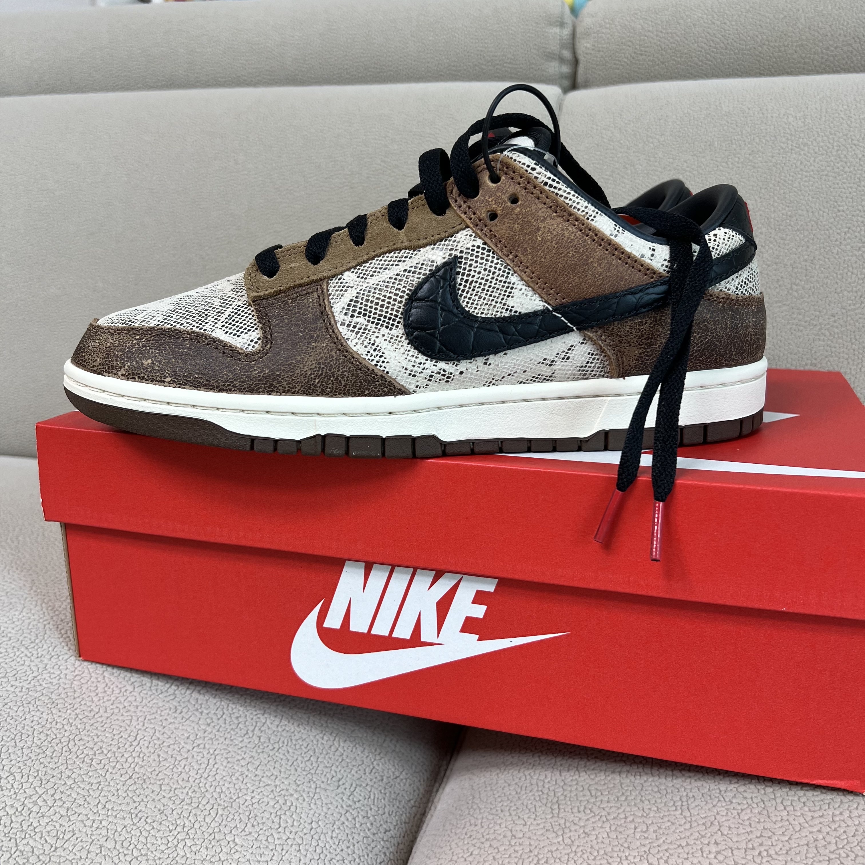 Nike Dunk Low PRM Head to Head 착용 스타일 - 3
