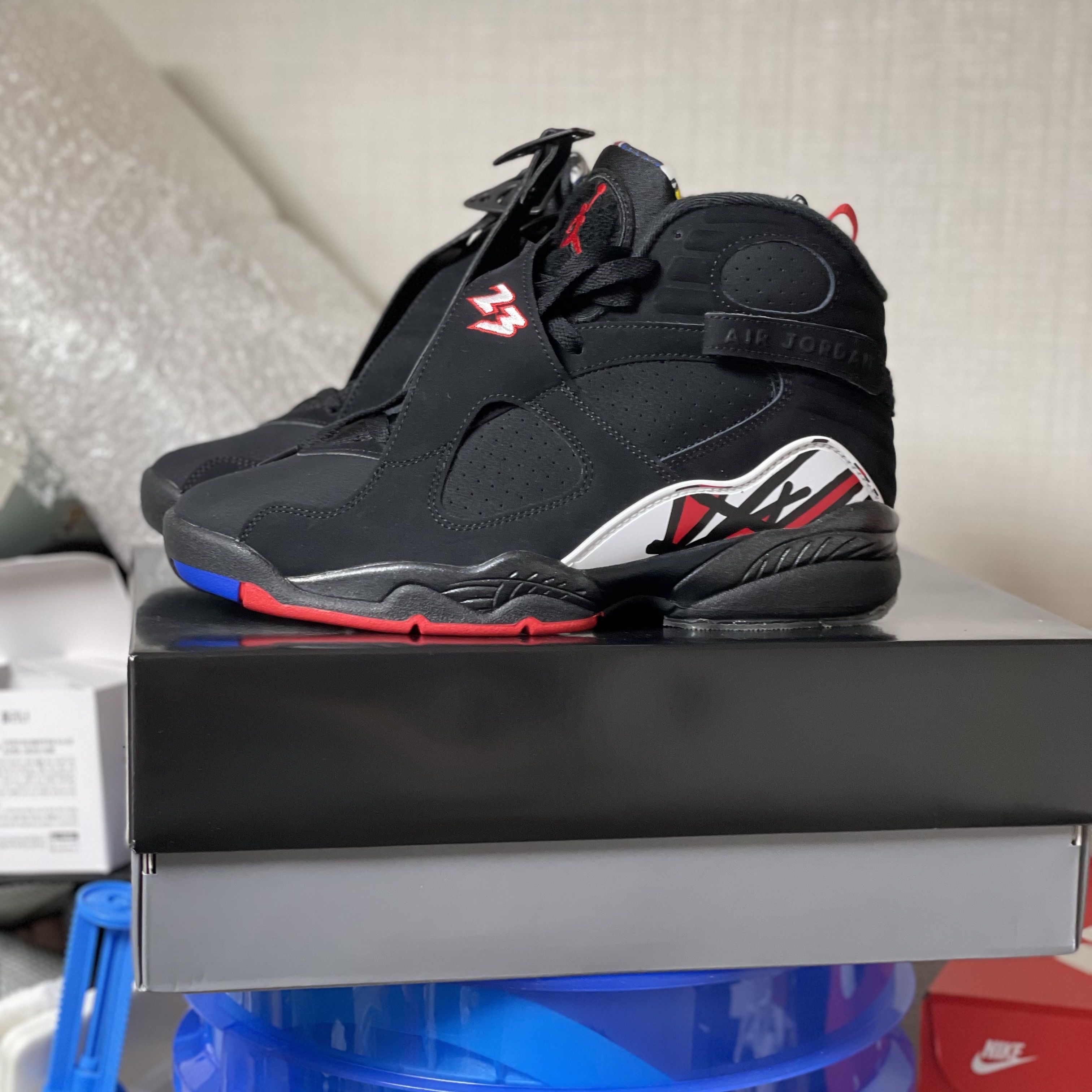 Jordan 8 Retro Playoffs 2023 착용 스타일 - 1
