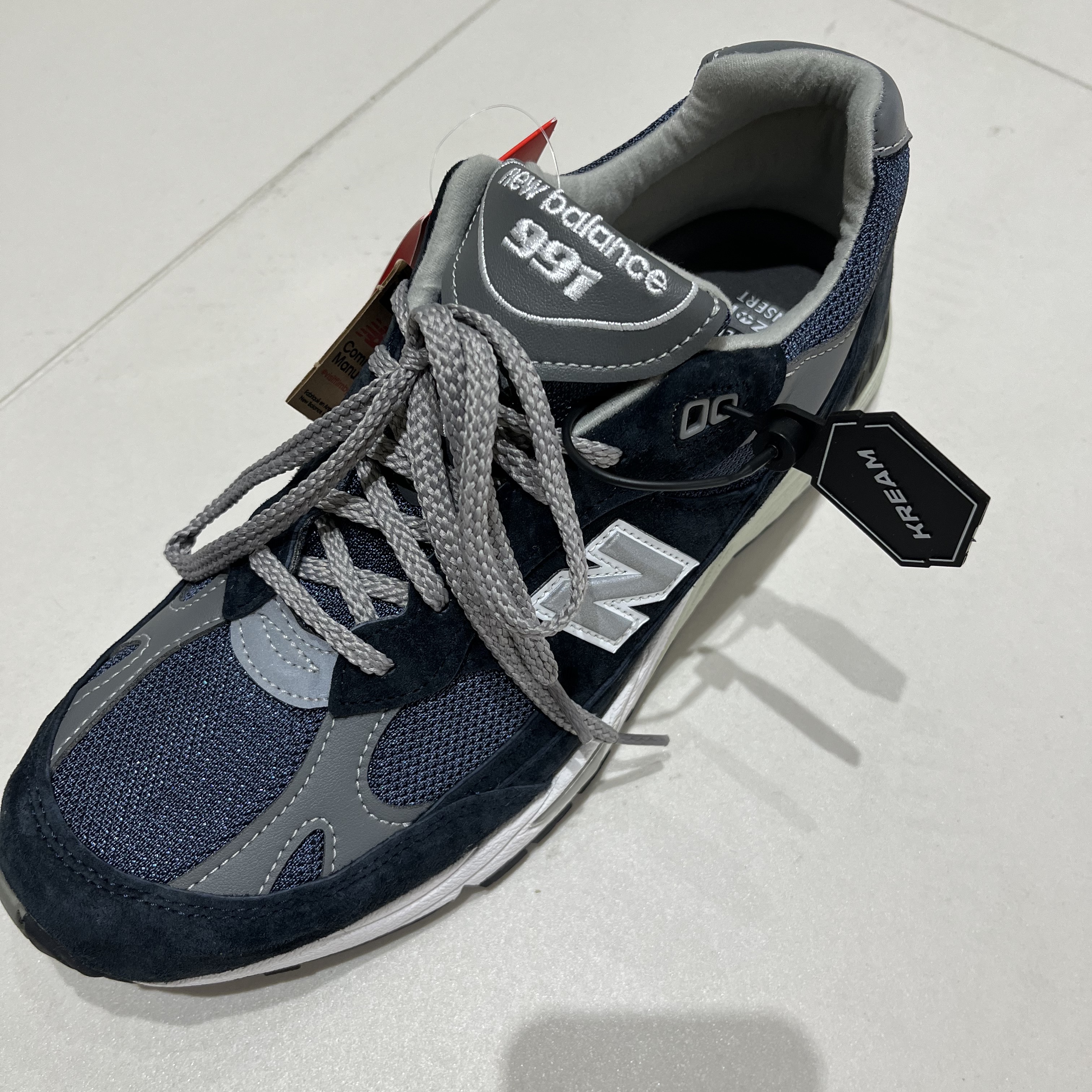 New Balance 991 Made in UK Navy 착용 스타일