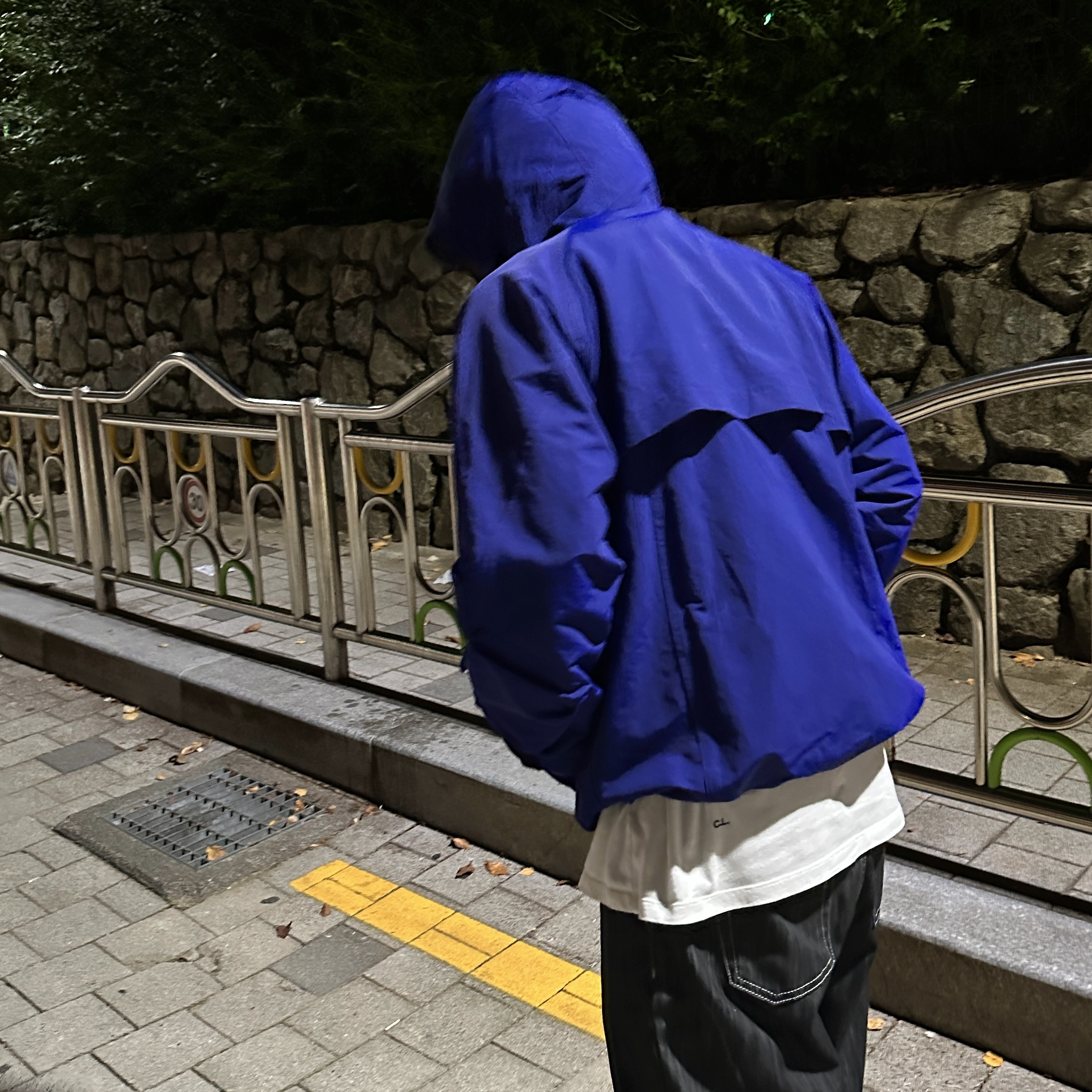 Undermycar Rikan Multi Pocket Casual Jacket Limoges - 21FW (Red Holo Edition) 착용 스타일 - 1
