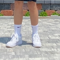 Nike Air Force 1 '07 Low White 착용 스타일