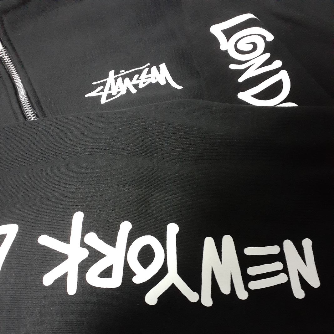 Stussy Big Cities Zip Hoodie Black 착용 스타일