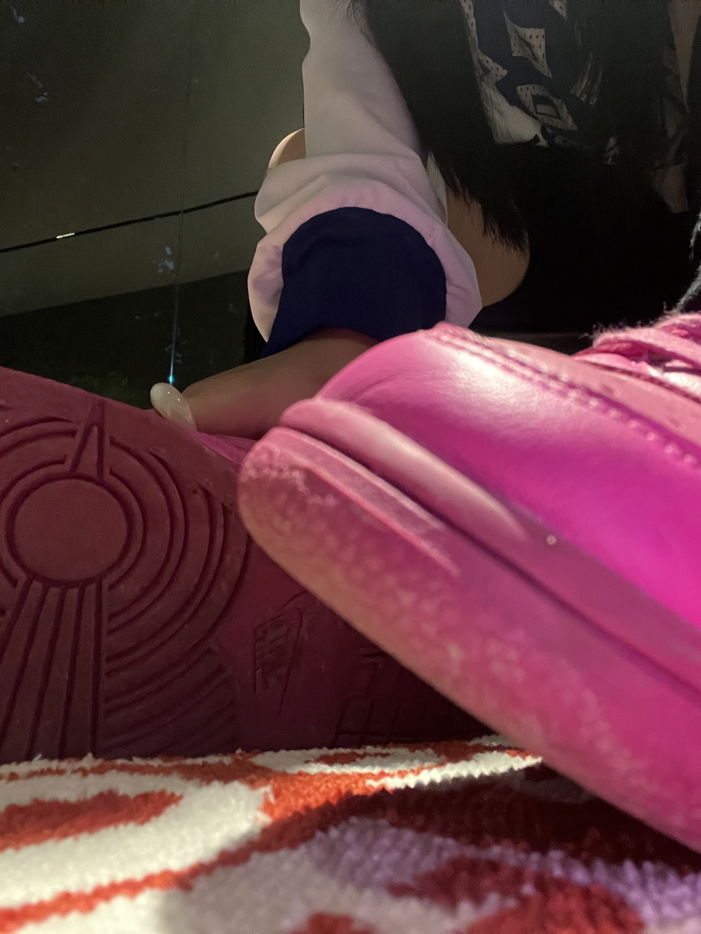 Nike x Ambush Dunk High Cosmic Fuchsia 착용 스타일 - 3