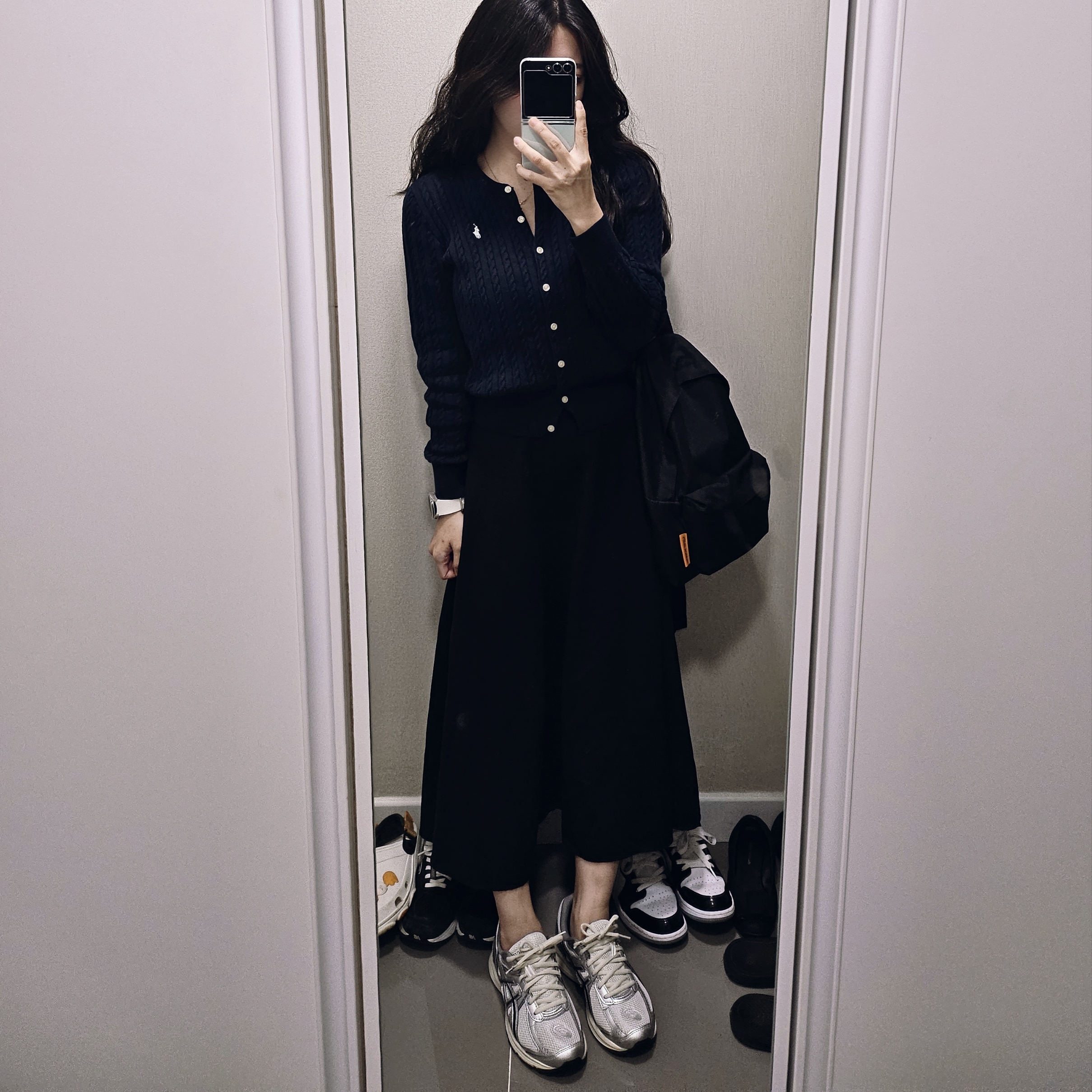 [30% 적립] Polo Ralph Lauren Children Mini Cable Cotton Cardigan Hunter Navy, Asics Jog 100 S White Black - 2E Wide 착용 스타일 - 1