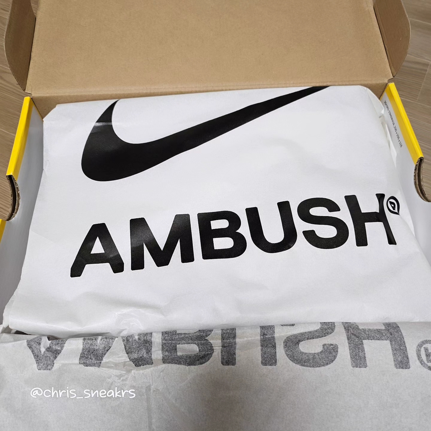Nike x Ambush Air More Uptempo Low Lilac and Apple Green 착용 스타일 - 7