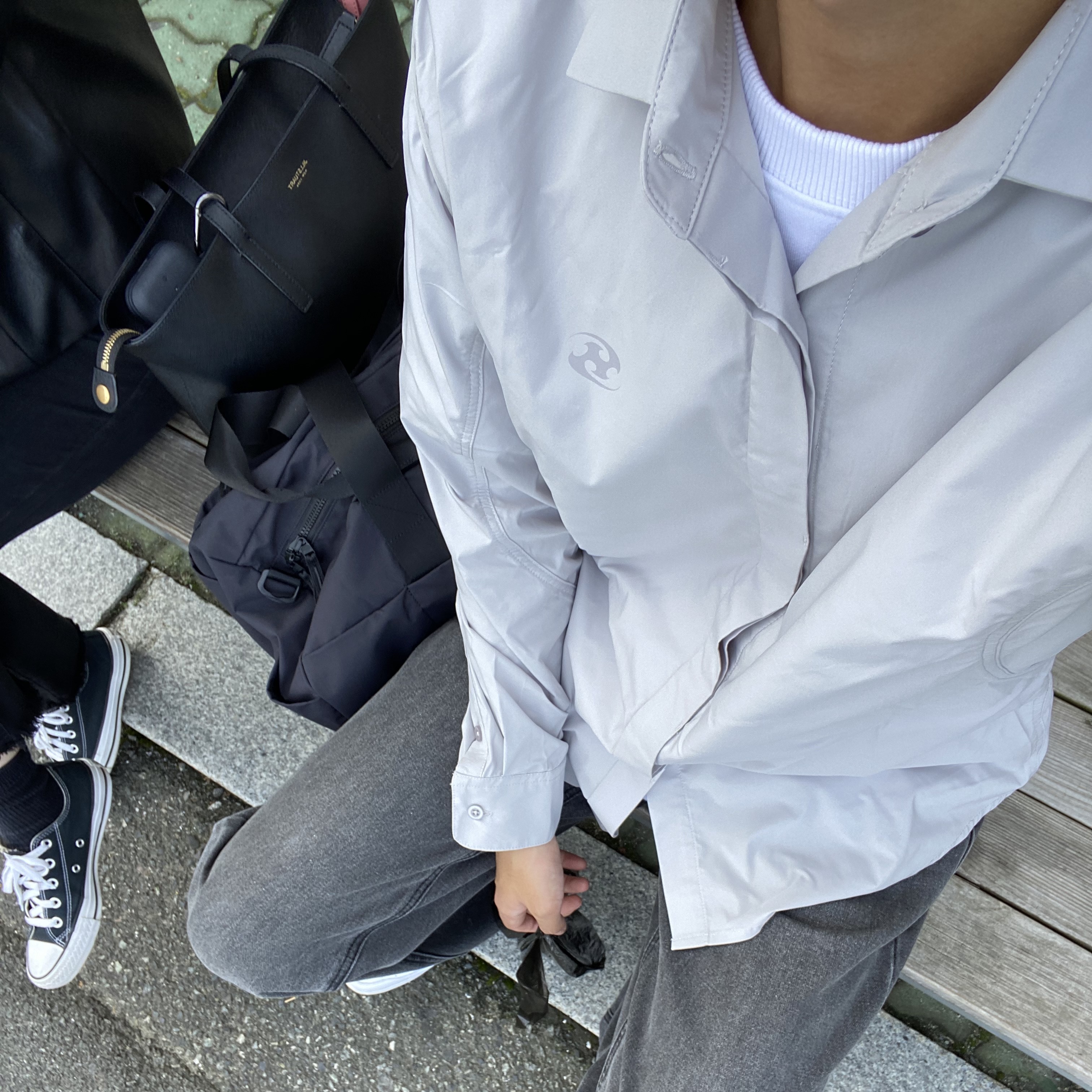Nike Air Force 1 '07 Low White 착용 스타일