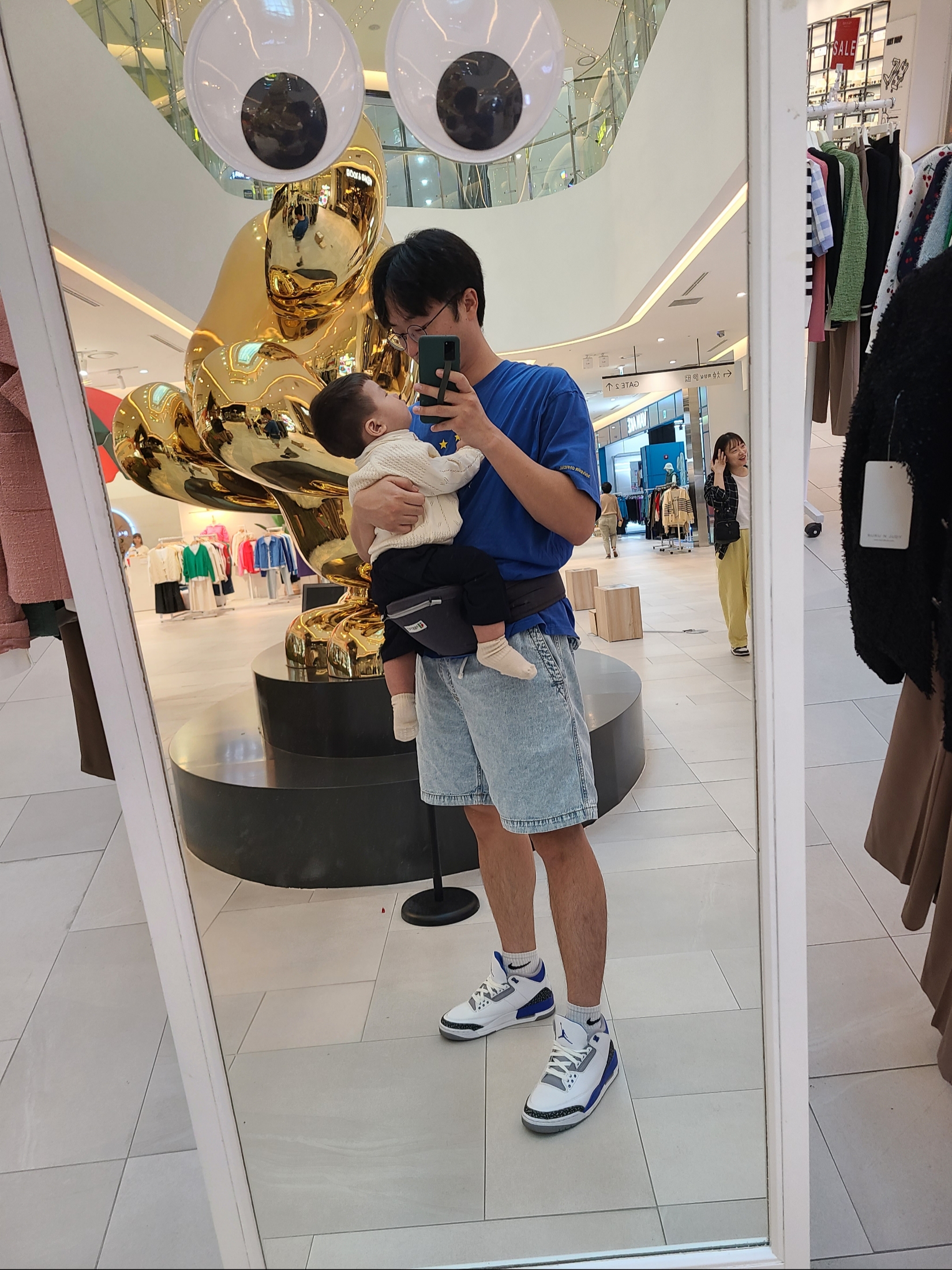 Jordan 3 Retro Racer Blue 착용 스타일