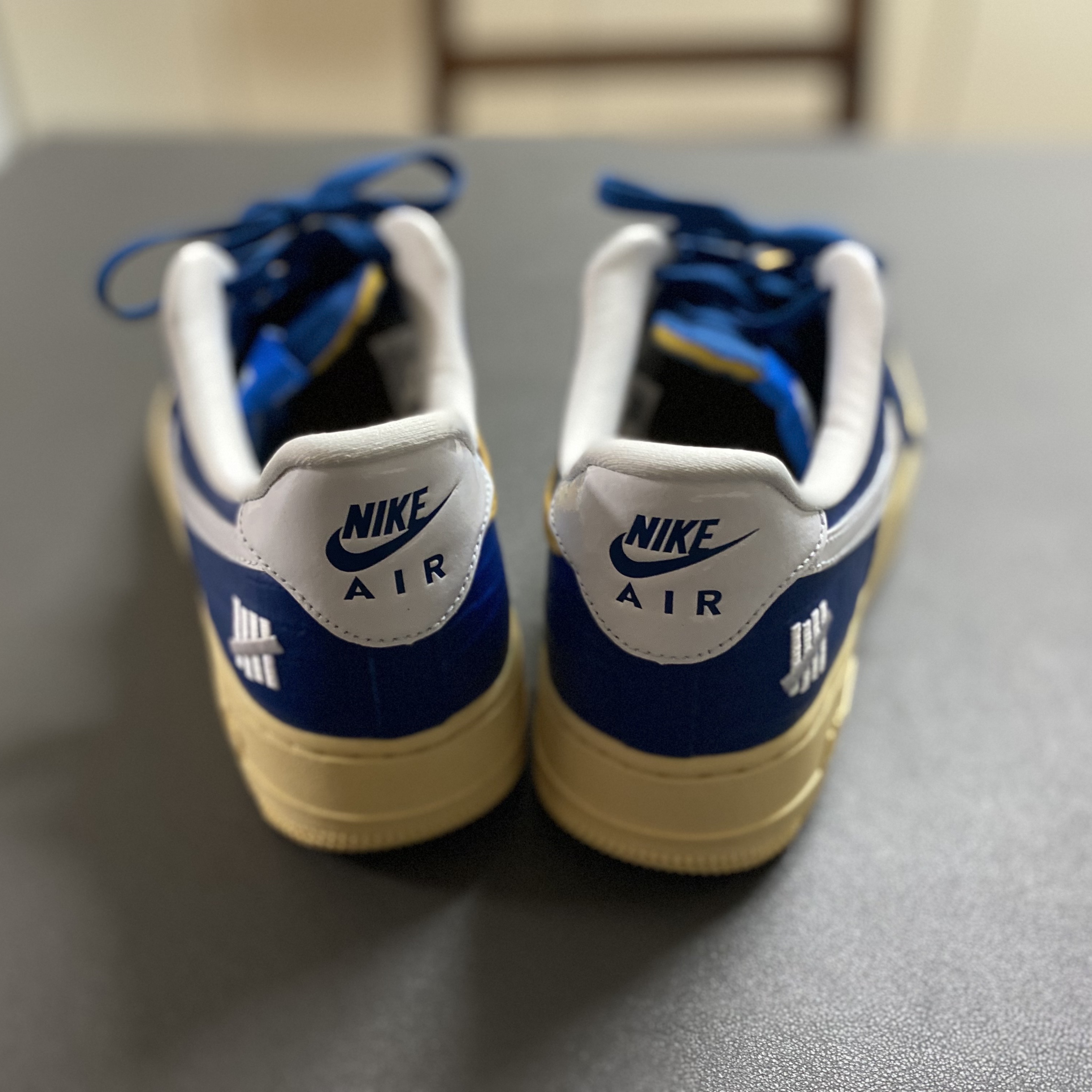 Nike x Undefeated Air Force 1 Low SP 5 On It Court Blue 착용 스타일 - 4
