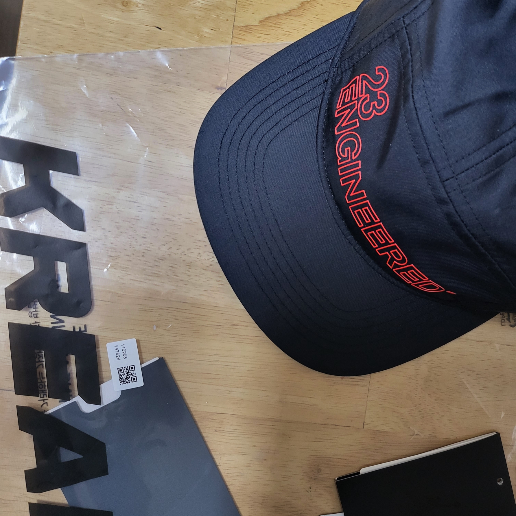 Jordan 23 Engineered AW84 Zipper Pockets Cap Black 착용 스타일