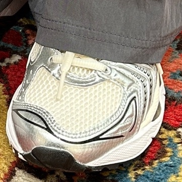 Asics Gel-Kayano 14 Cream Black 착용 스타일