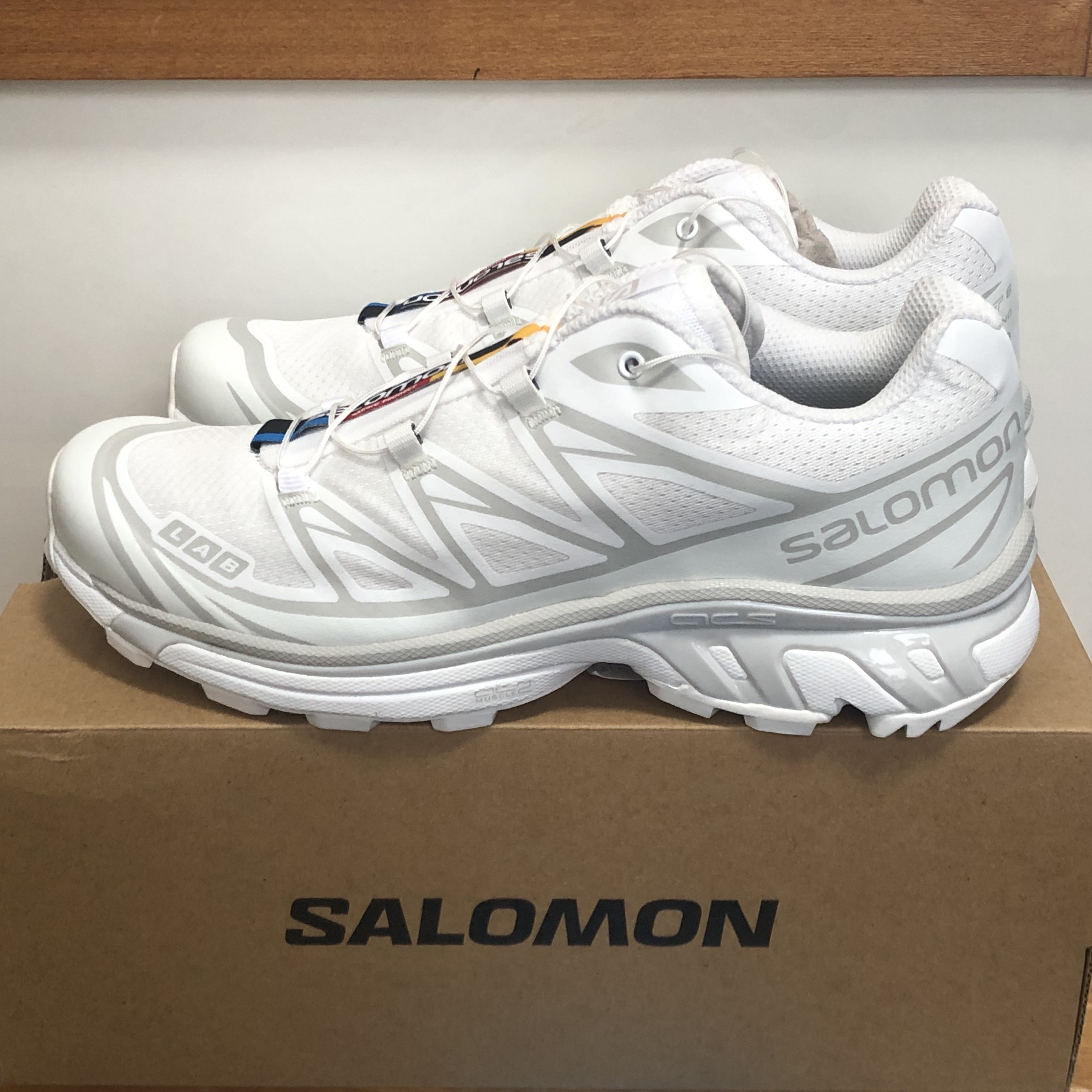 Salomon XT-6 ADV White 착용 스타일