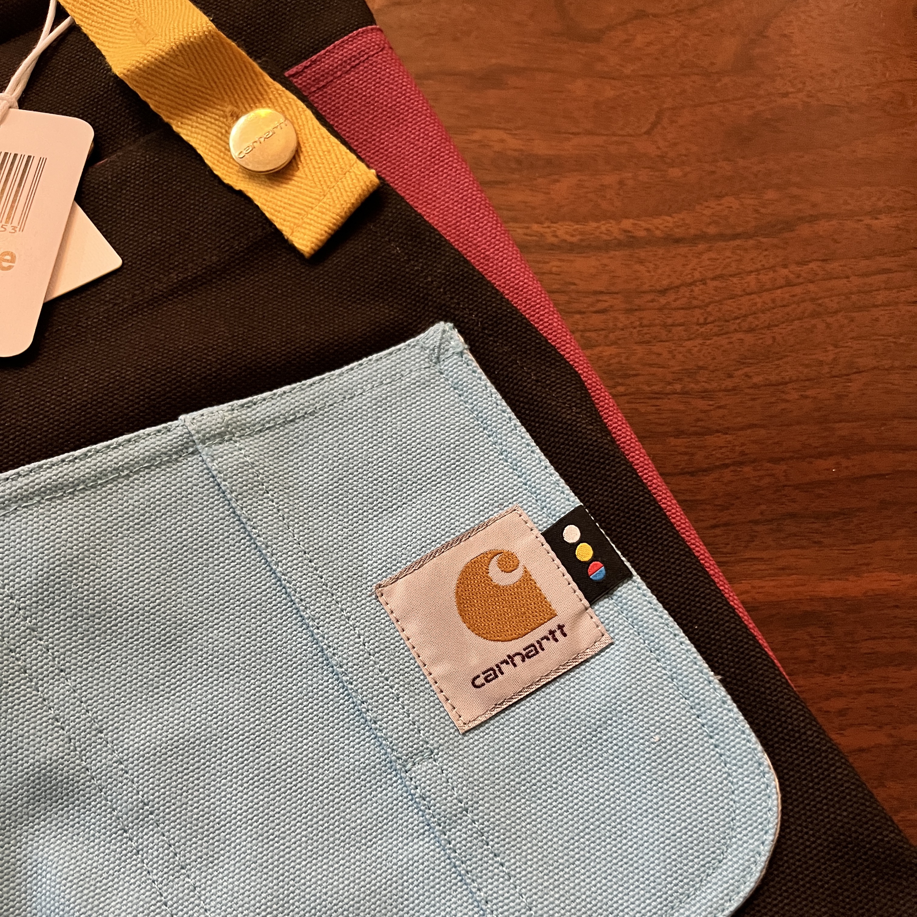 Carhartt WIP x IAB Studio Canvas Apron Tobacco 착용 스타일 - 1