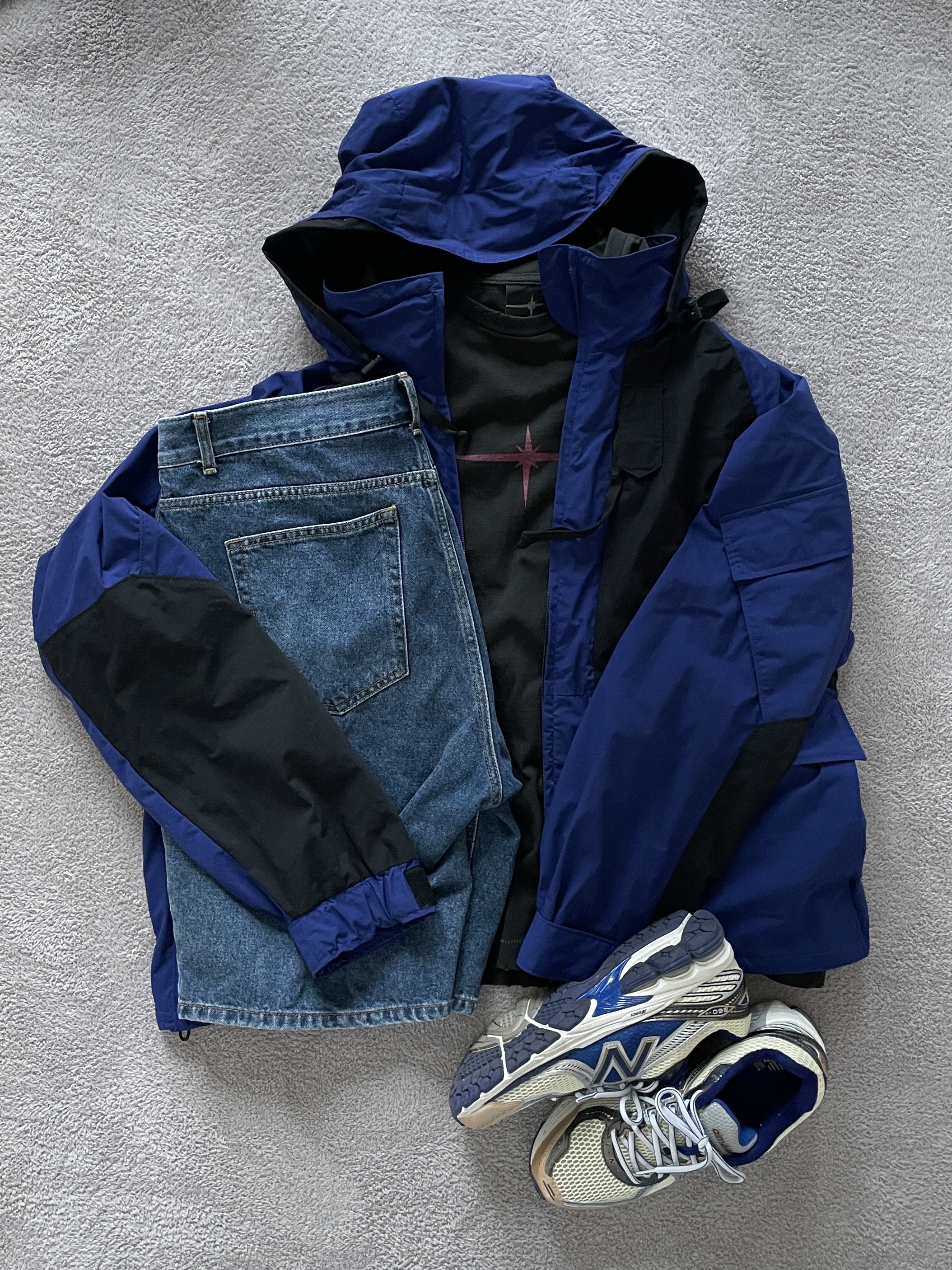 New Balance x Aime Leon Dore 860v2 Blue 착용 스타일 - 4