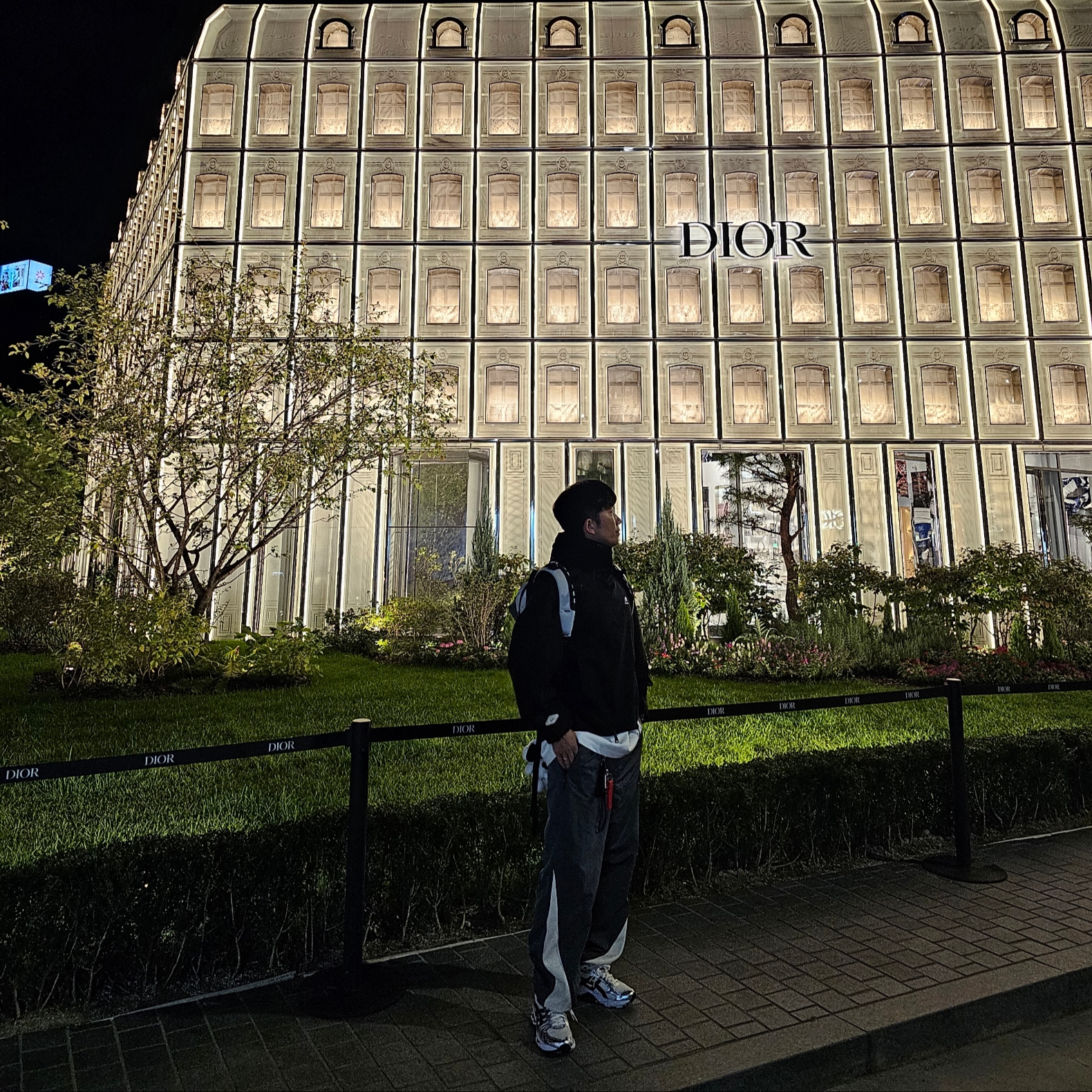 Ader Error Plue Windbreaker Noir, Ader Error Mem Trousers Noir 착용 스타일 - 4