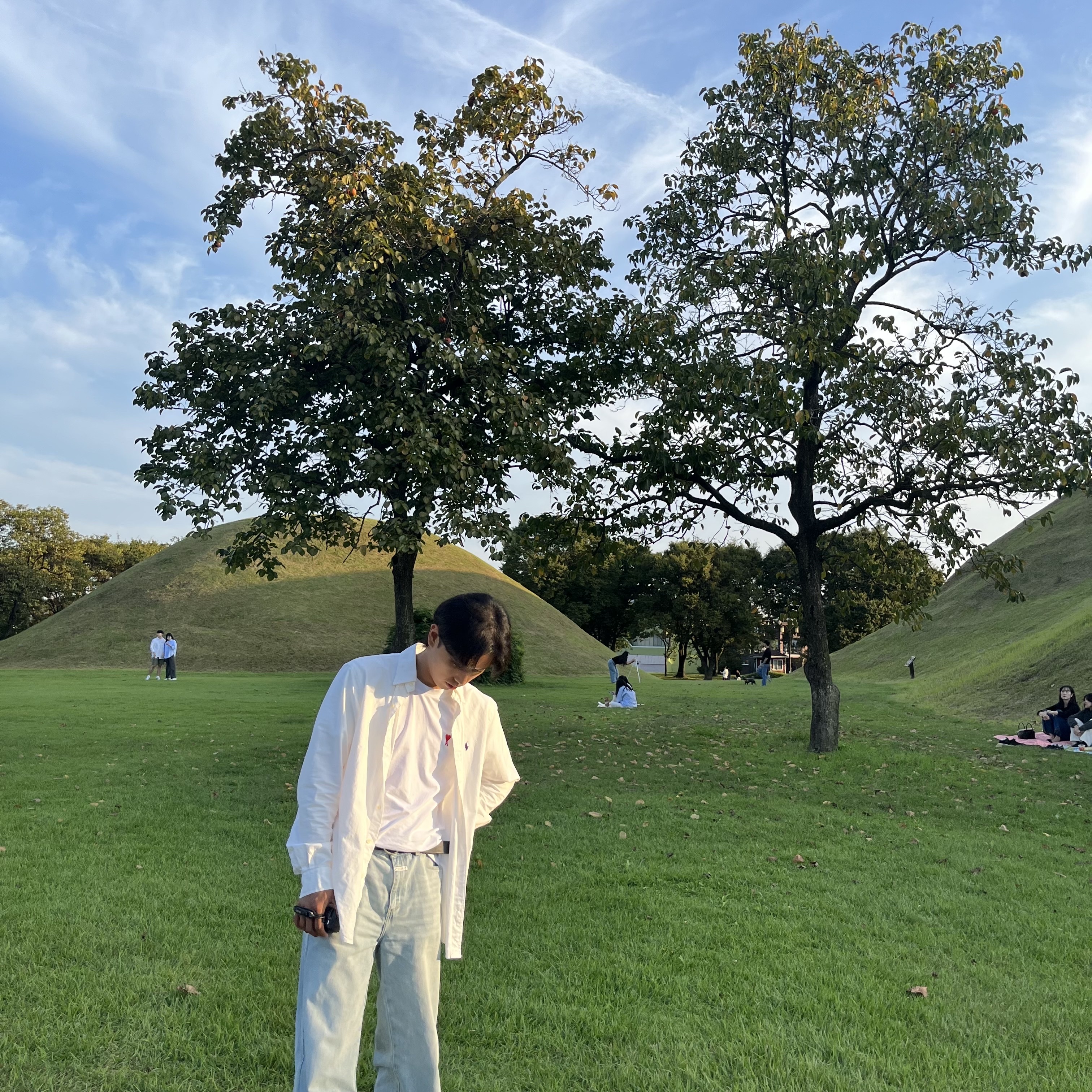 AMI de Coeur T-Shirt White, [30%적립] Polo Ralph Lauren Classic Fit Garment Dyed Oxford Shirt White 착용 스타일