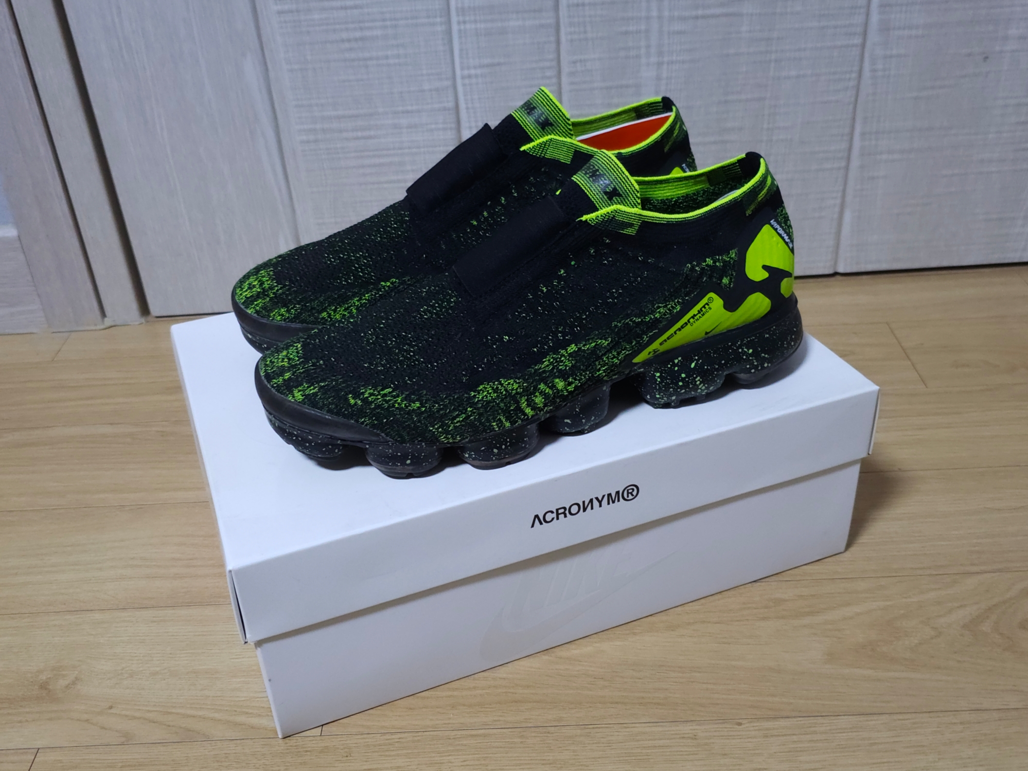 Nike x Acronym Air VaporMax Moc 2 Volt 착용 스타일