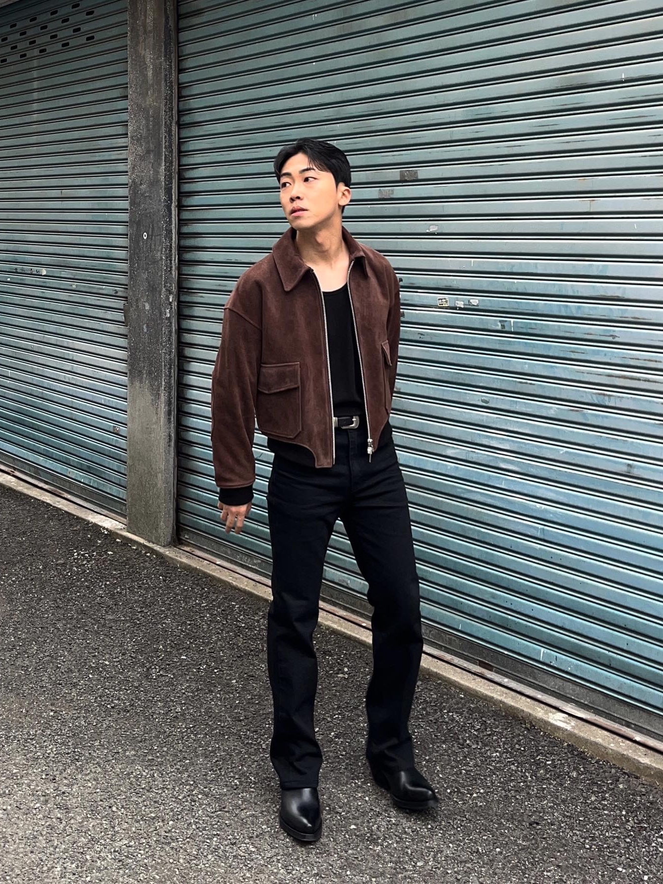 Our Legacy Cuban Boot Black 착용 스타일