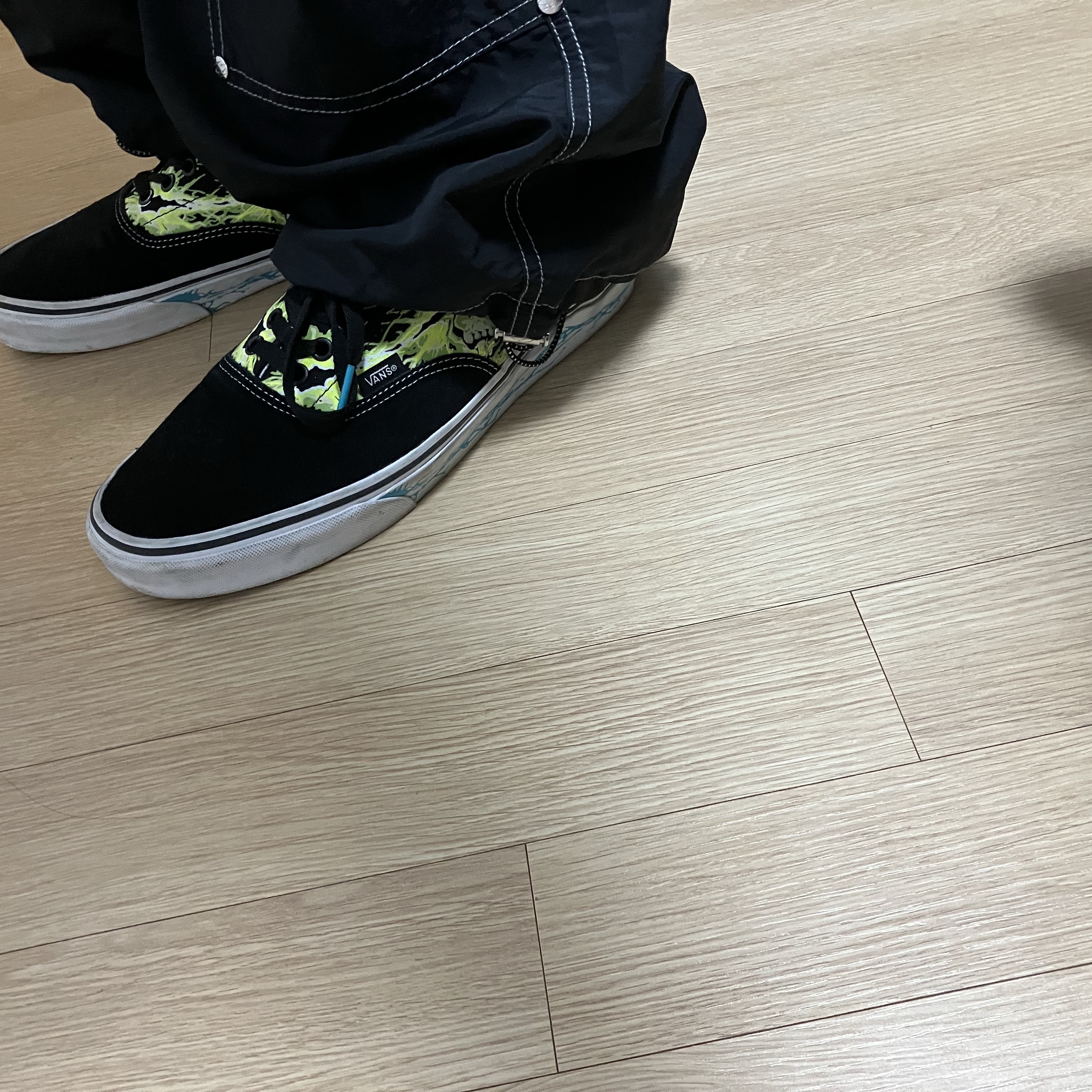 Vans Era Zap Dress Blues True White 착용 스타일 - 2
