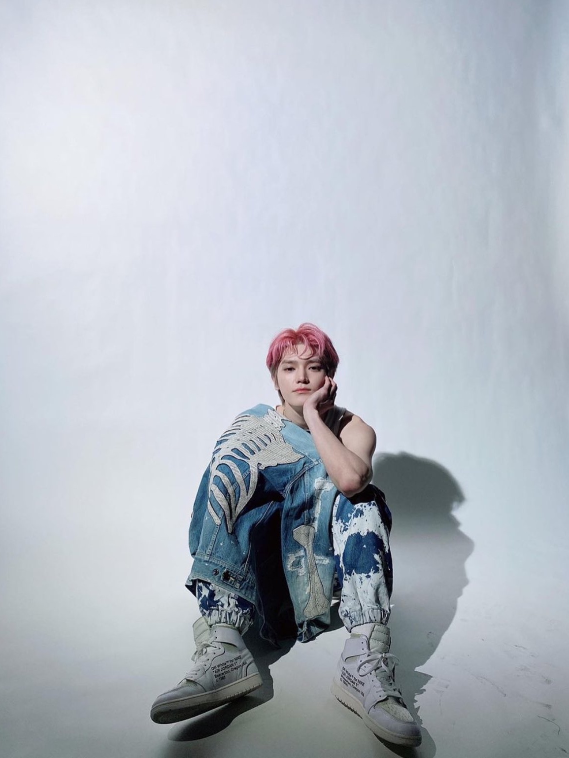Jordan 1 x Off-White Retro High White 착용 스타일