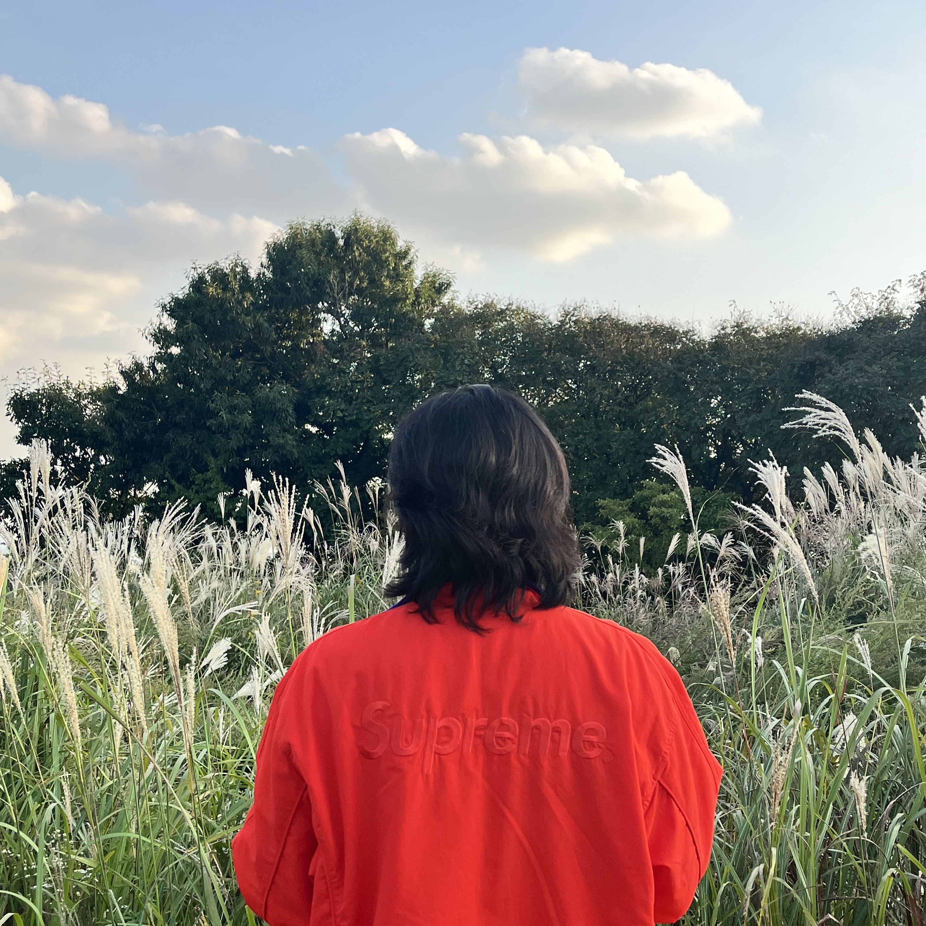 Supreme x Umbro Cotton Ripstop Track Jacket Red - 23FW, Supreme x Umbro Cotton Ripstop Track Pants Red - 23FW 착용 스타일 - 1