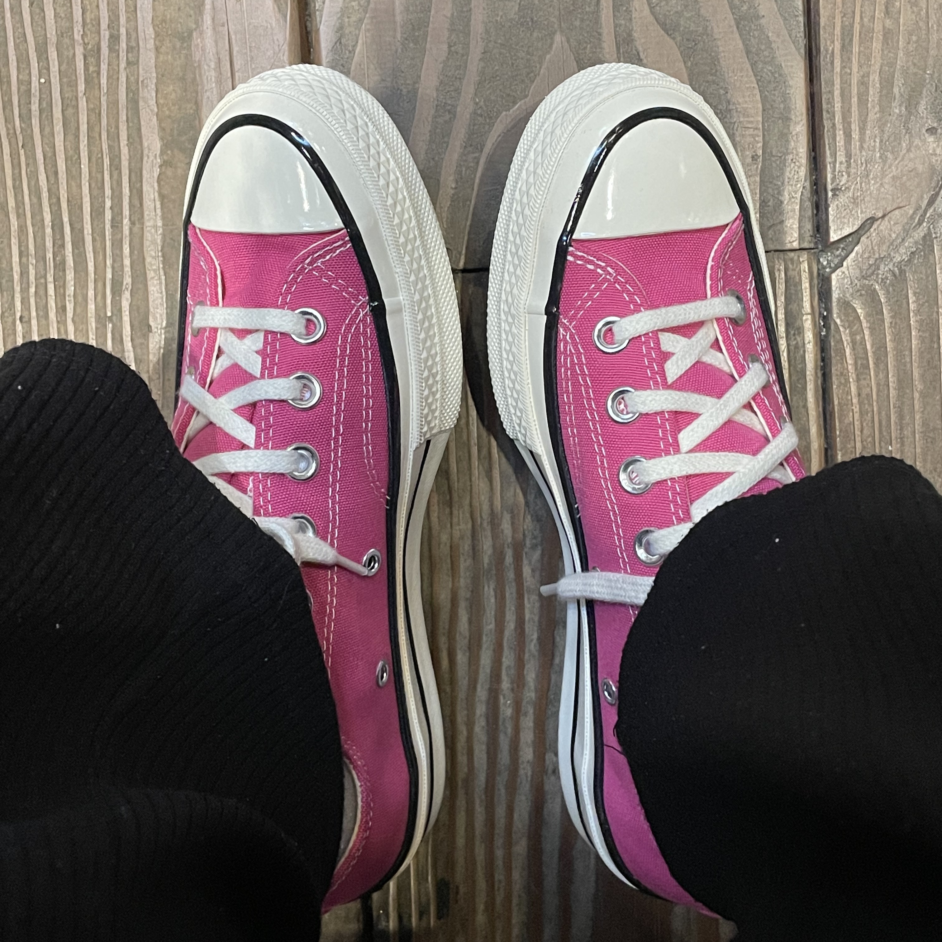 Converse Chuck 70 Ox Seasonal Color Lucky Pink 착용 스타일