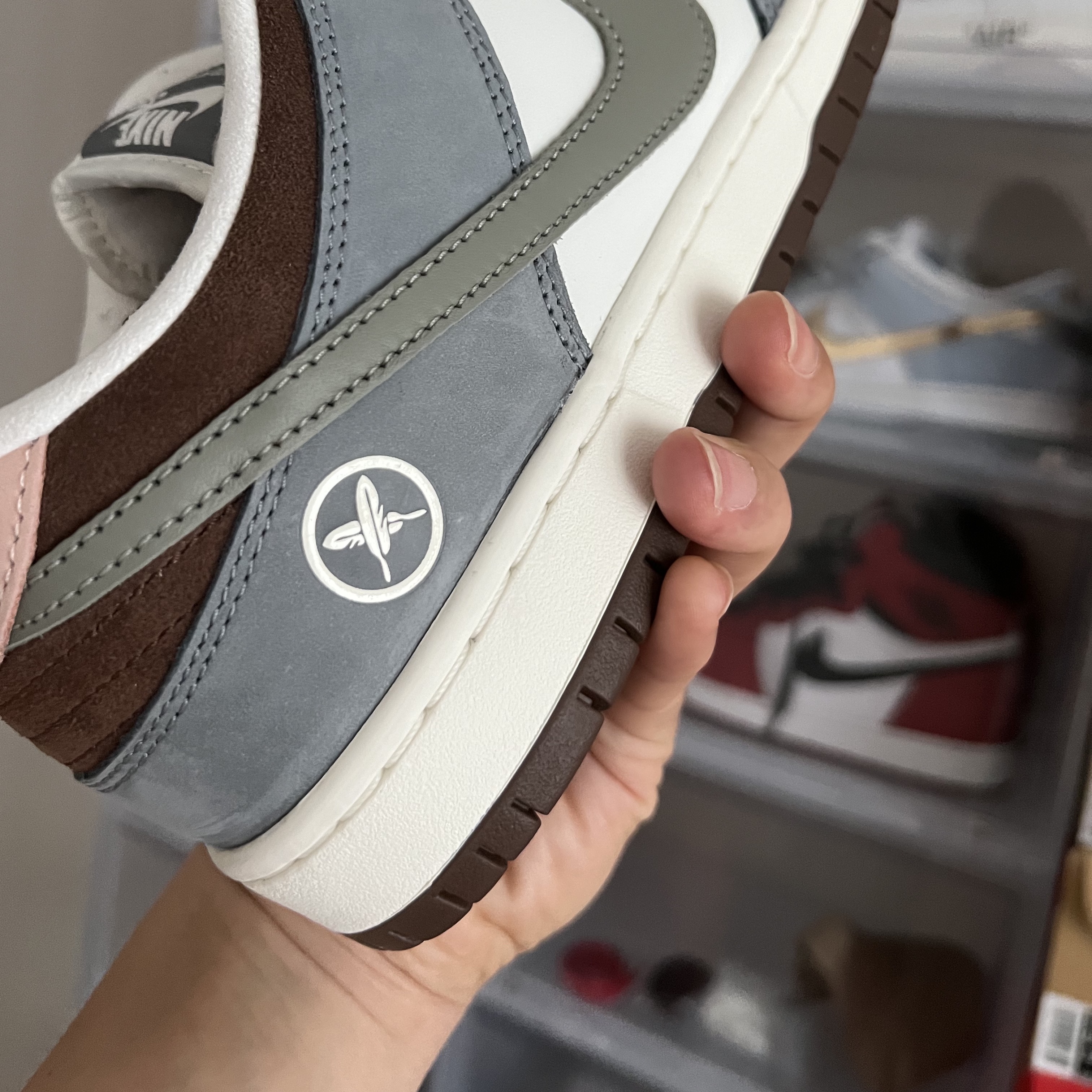 Nike x Yuto Horigome SB Dunk Low Wolf Grey 착용 스타일